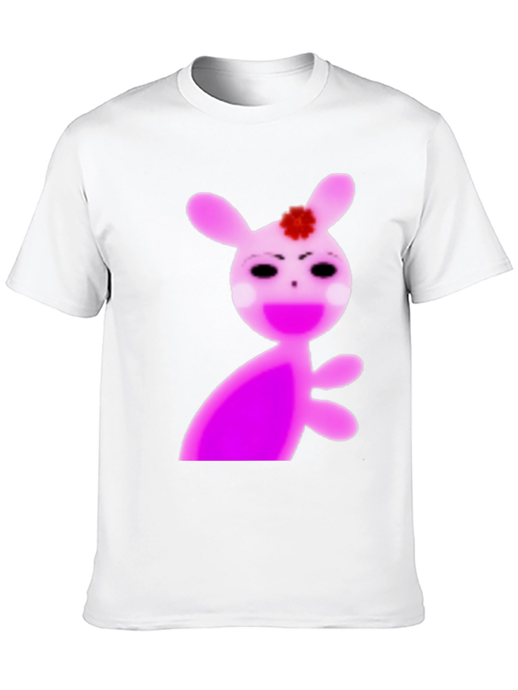 Creepy Cute Pink Bunny T-Shirt