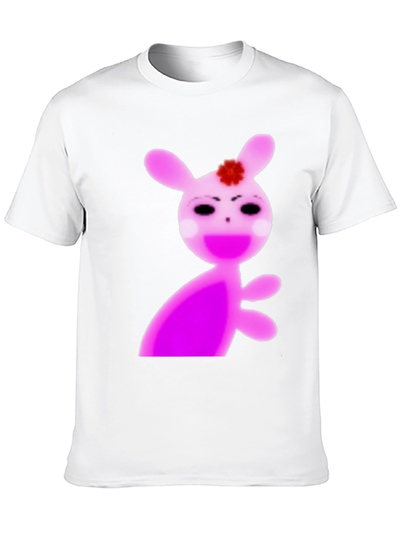 Creepy Cute Pink Bunny T-Shirt