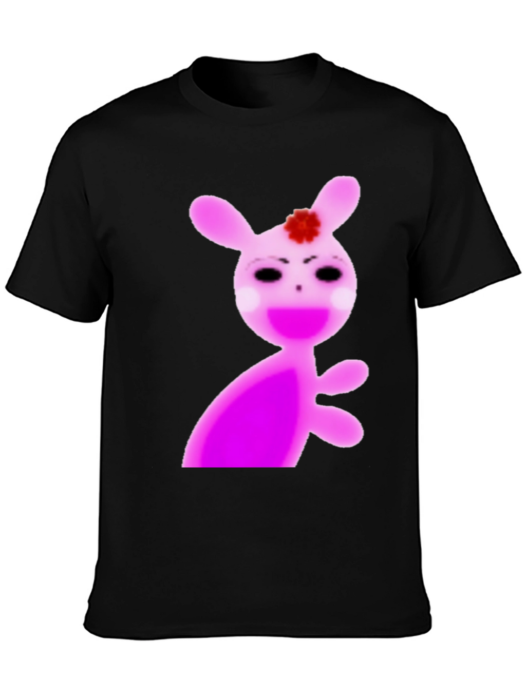 Creepy Cute Pink Bunny T-Shirt