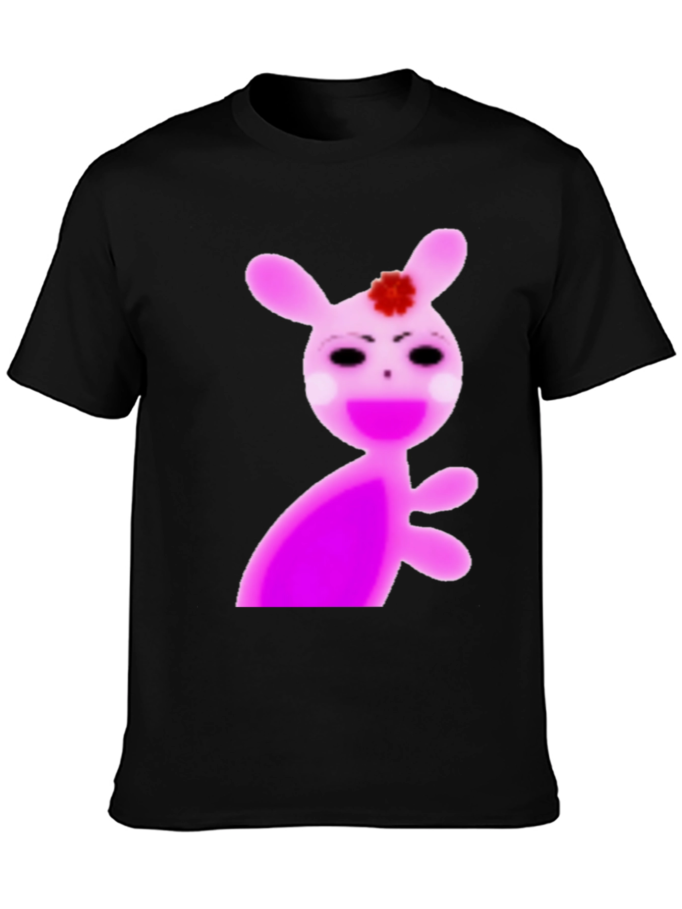 Creepy Cute Pink Bunny T-Shirt