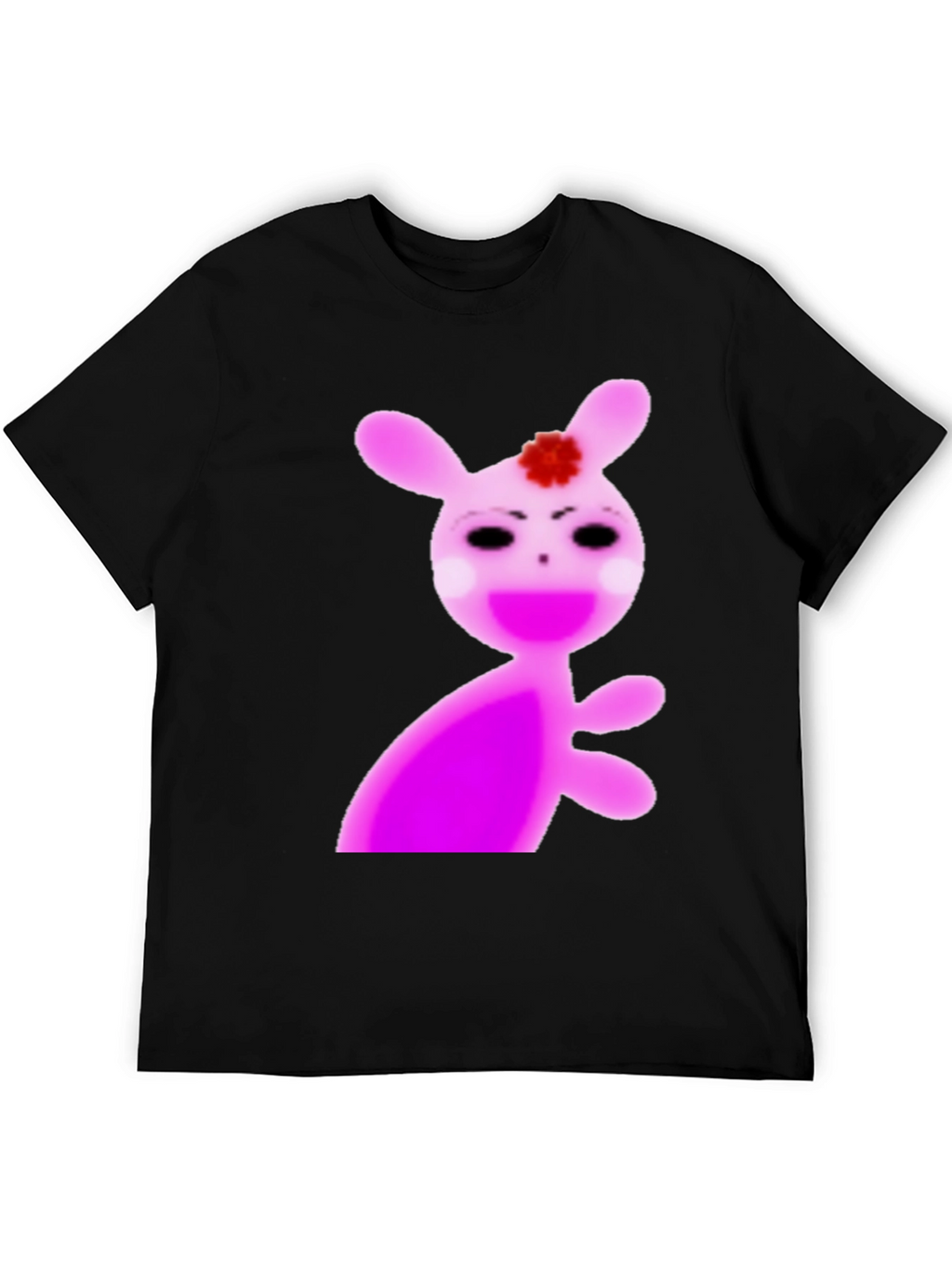 Creepy Cute Pink Bunny T-Shirt