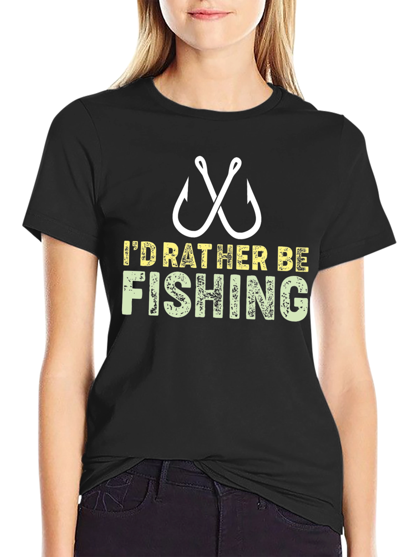 Id Rather Be Fishing T-Shirt