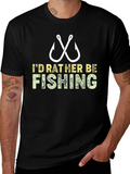Id Rather Be Fishing T-Shirt