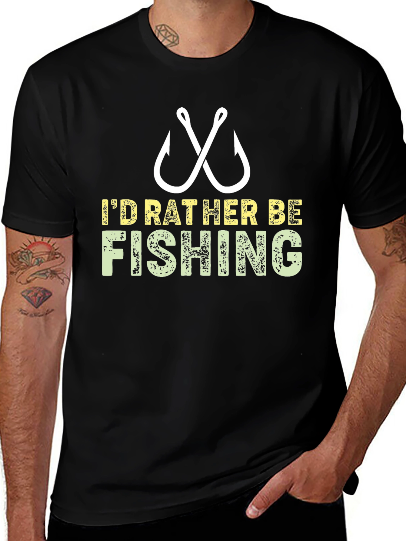 Id Rather Be Fishing T-Shirt