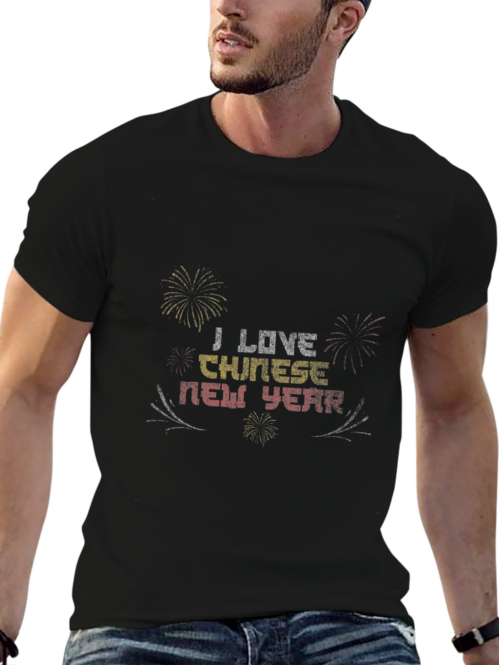I Love Chinese New Year Graphic T-Shirt