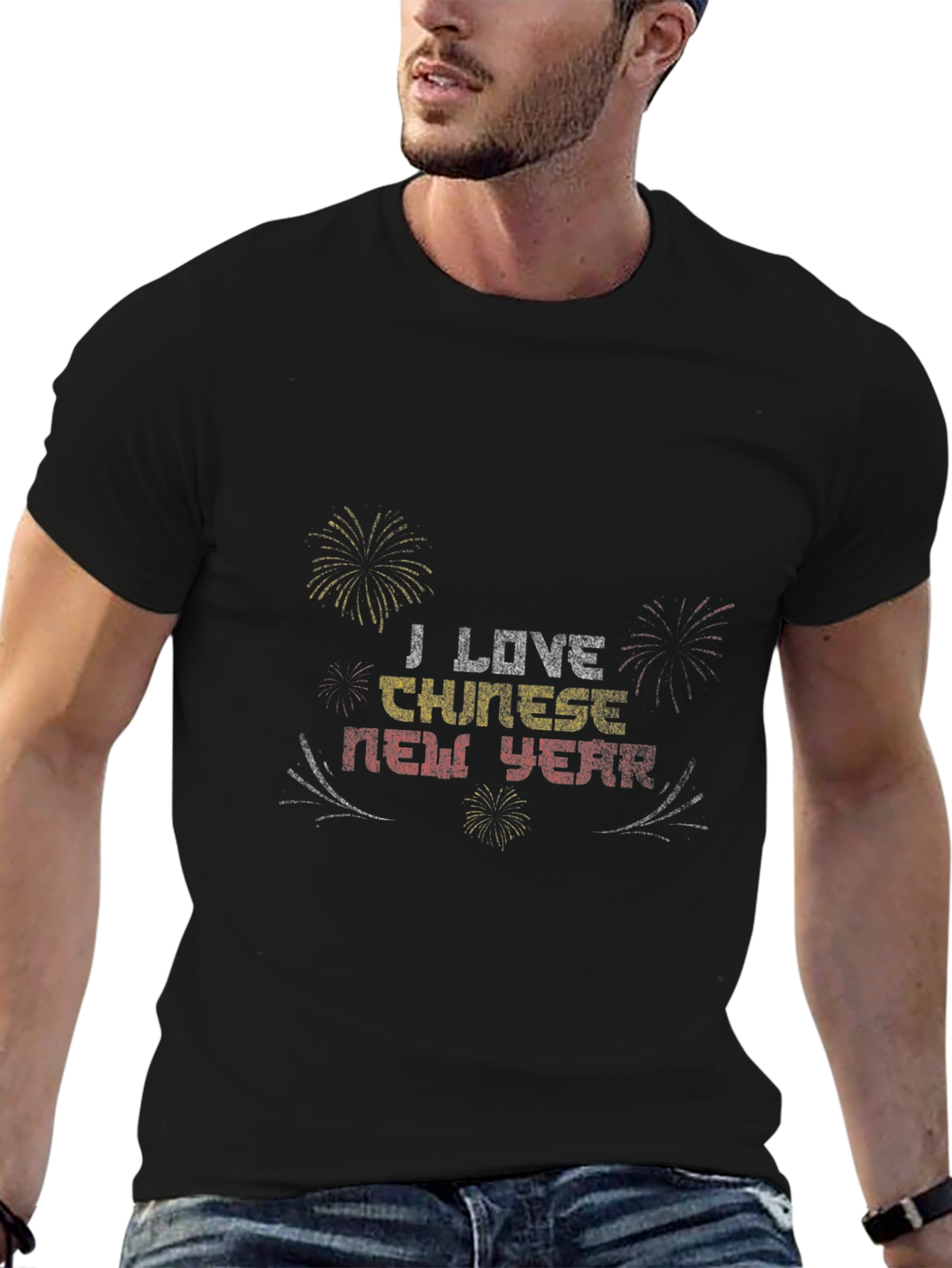 I Love Chinese New Year Graphic T-Shirt