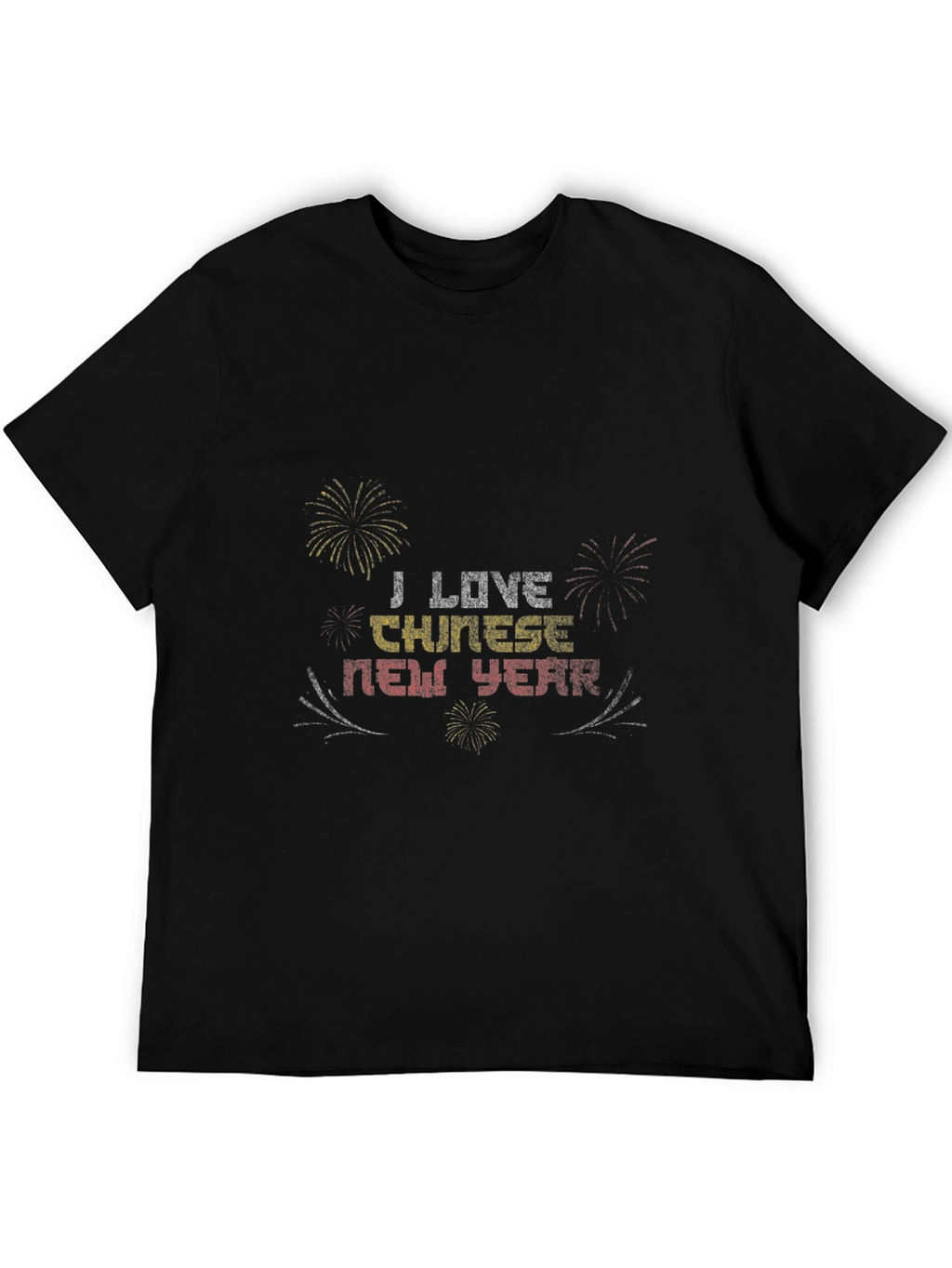 I Love Chinese New Year Graphic T-Shirt