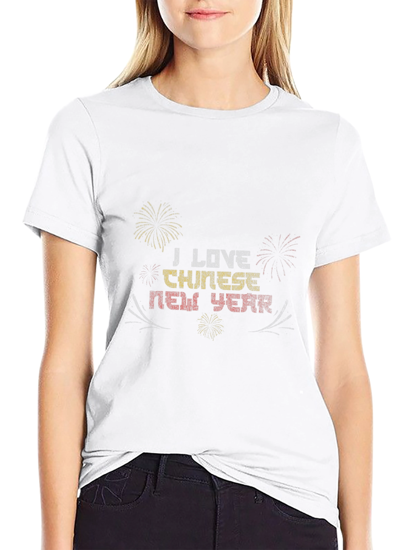 I Love Chinese New Year Graphic T-Shirt