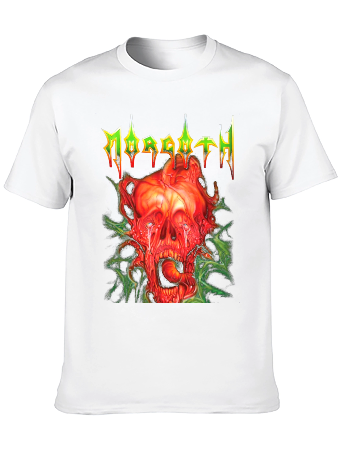 Morgoth T-Shirt - Grotesque Skull Graphic Tee