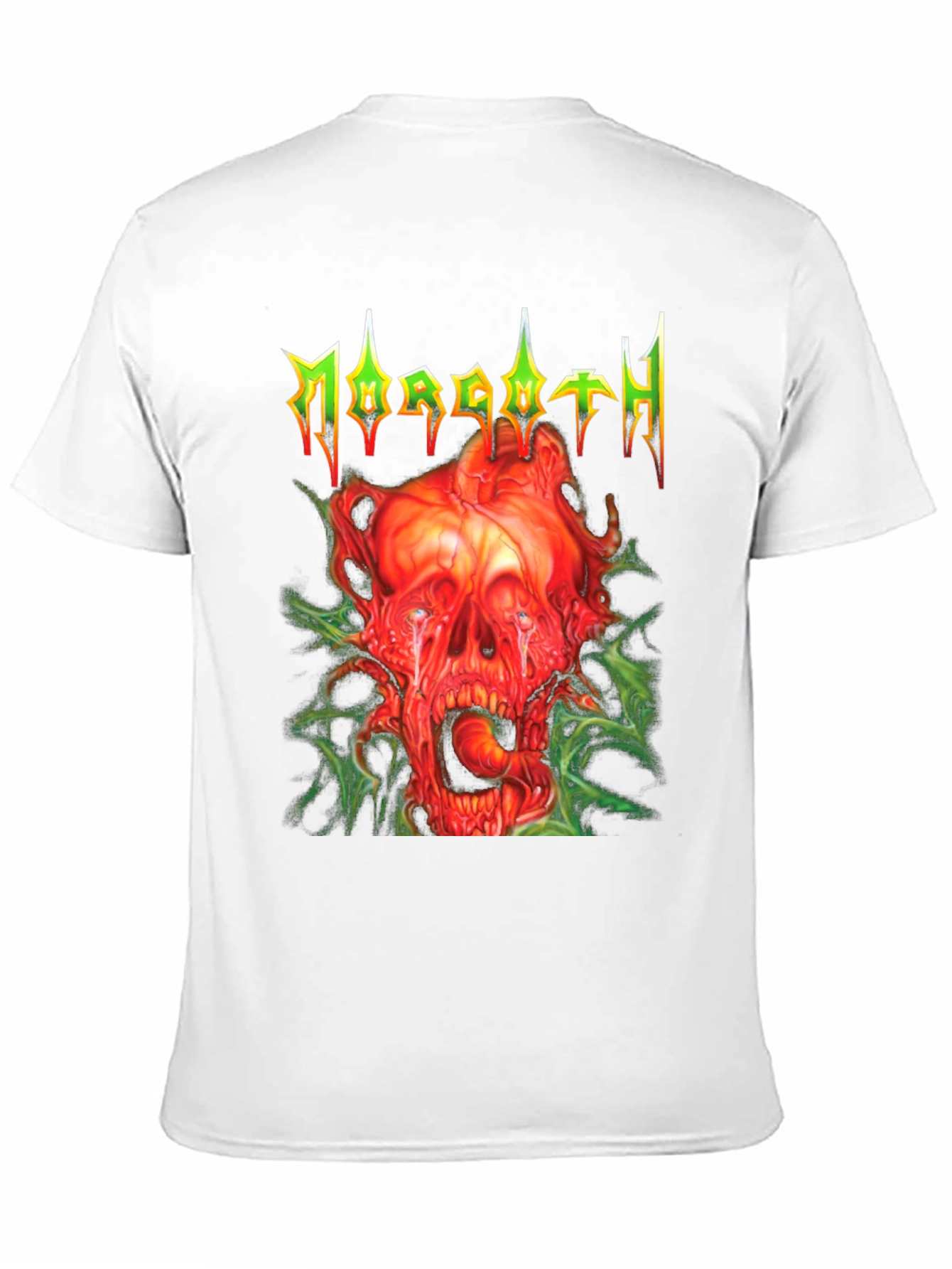 Morgoth T-Shirt - Grotesque Skull Graphic Tee