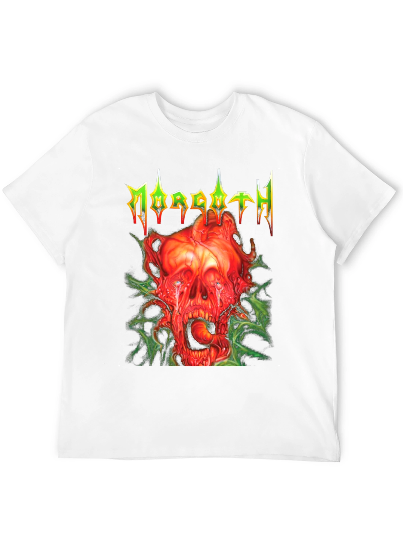 Morgoth T-Shirt - Grotesque Skull Graphic Tee