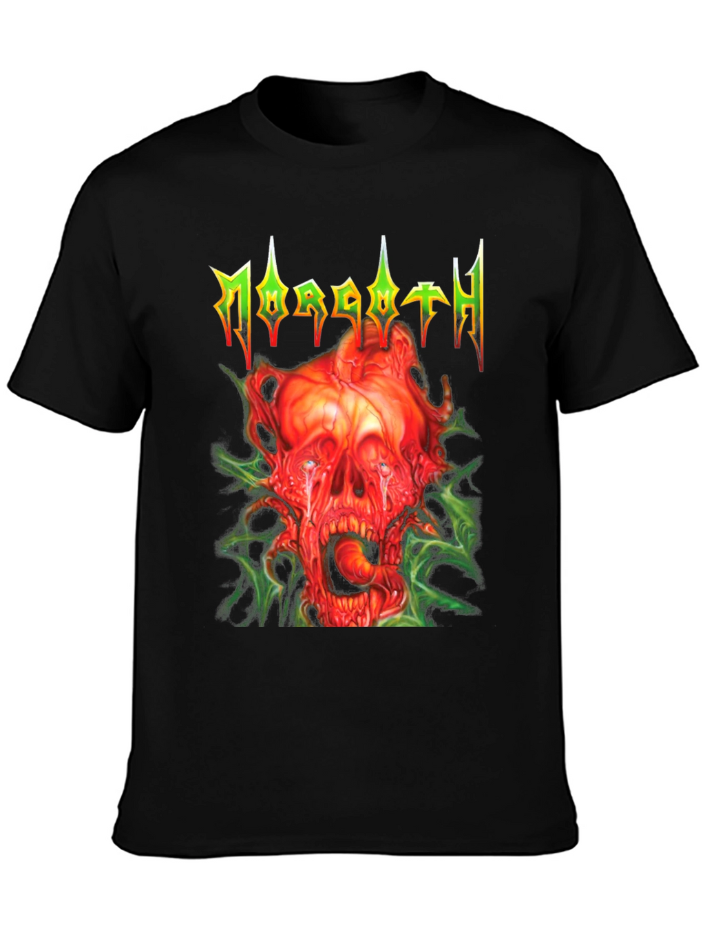 Morgoth T-Shirt - Grotesque Skull Graphic Tee