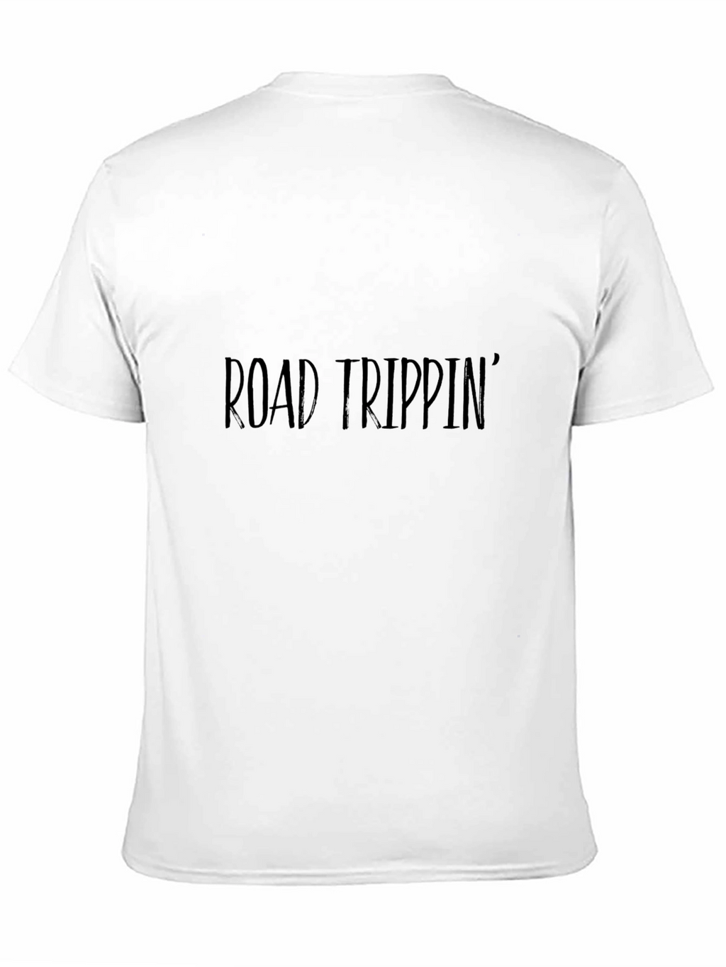 Road Trippin Graphic Black T-Shirt
