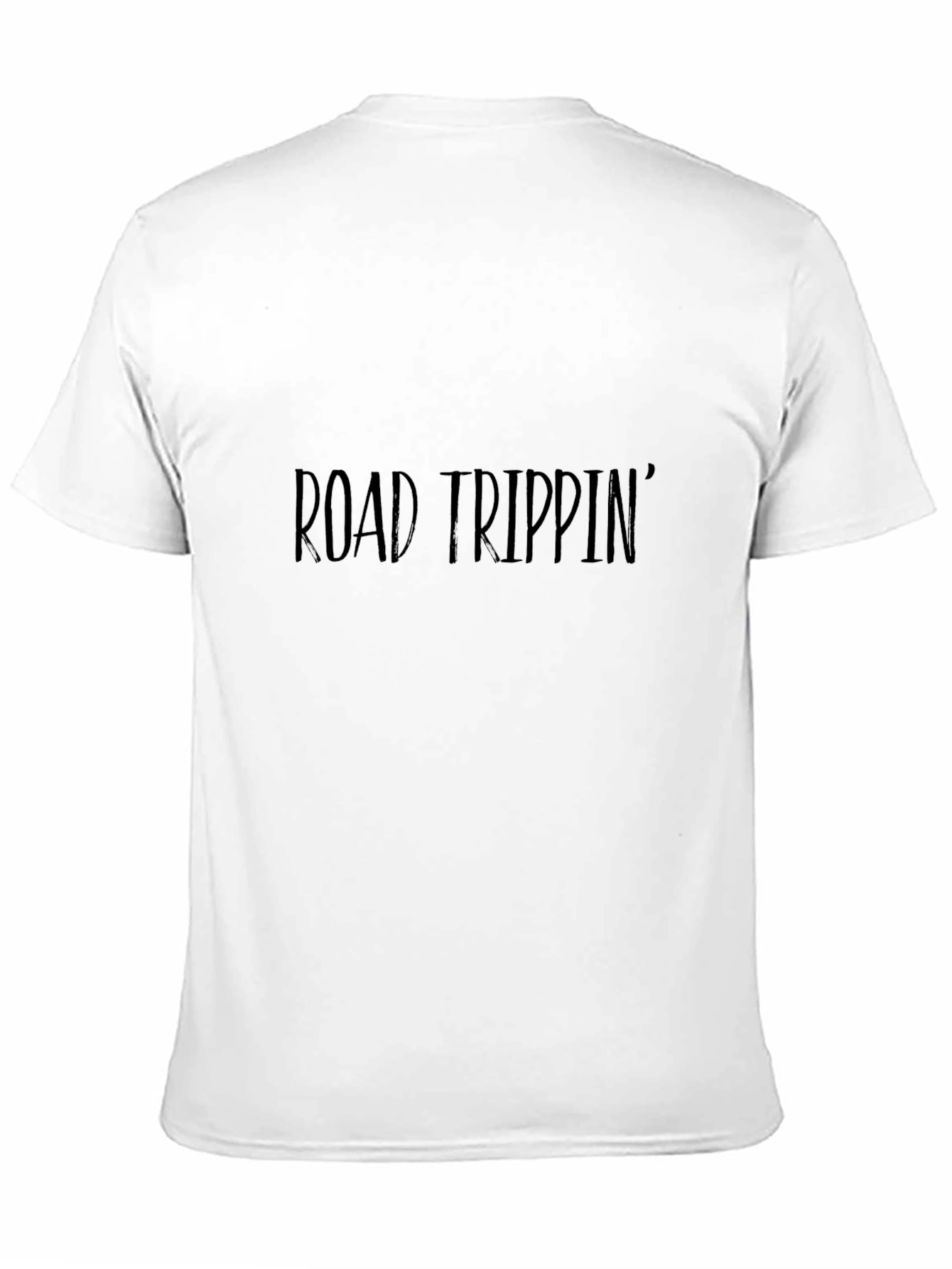 Road Trippin Graphic Black T-Shirt