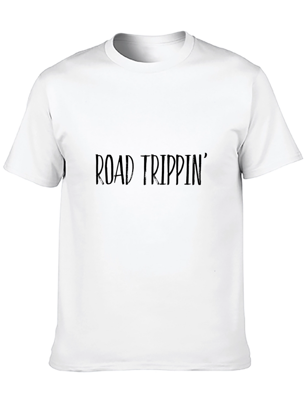 Road Trippin Graphic Black T-Shirt