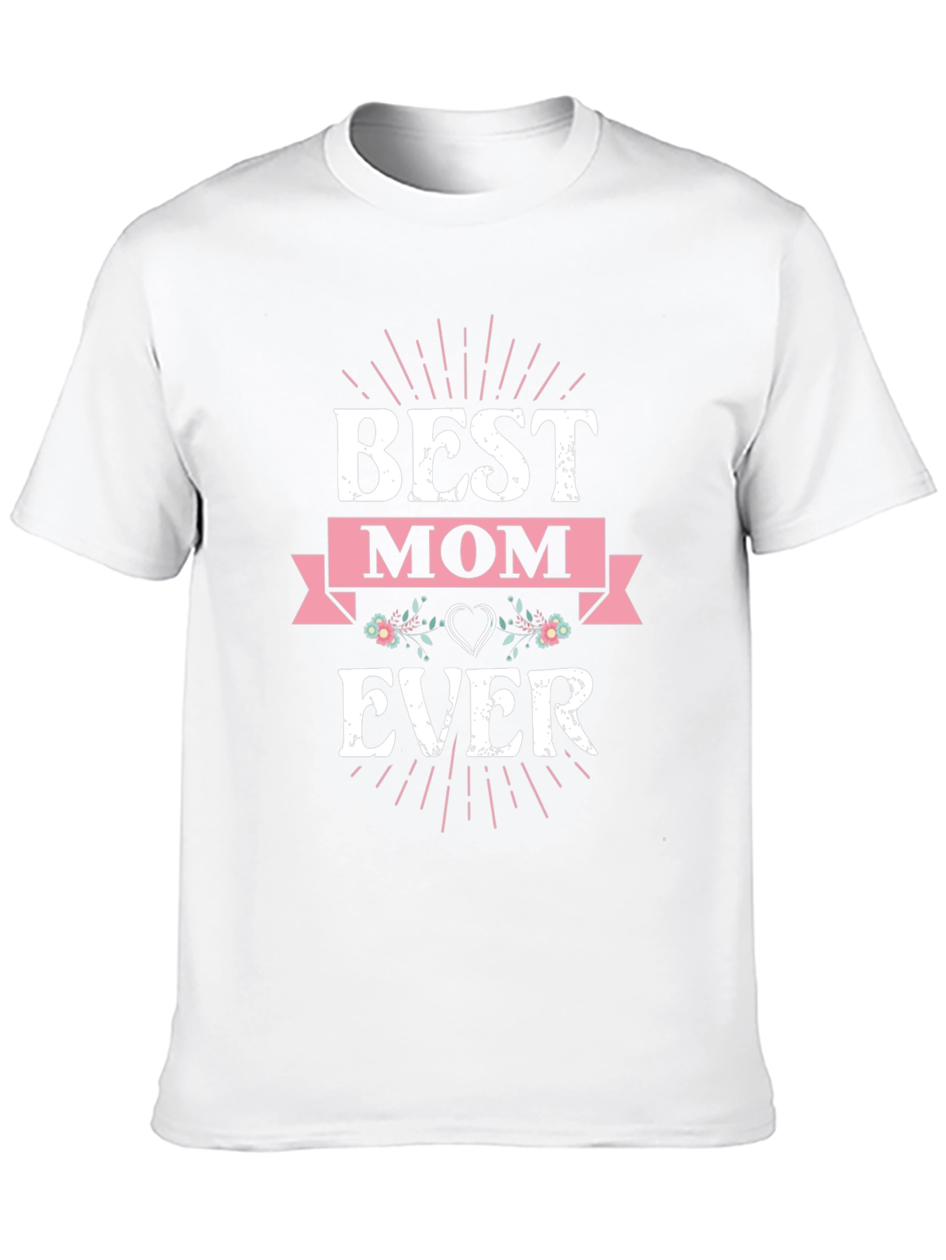 Best Mom Ever Graphic Tee - Black
