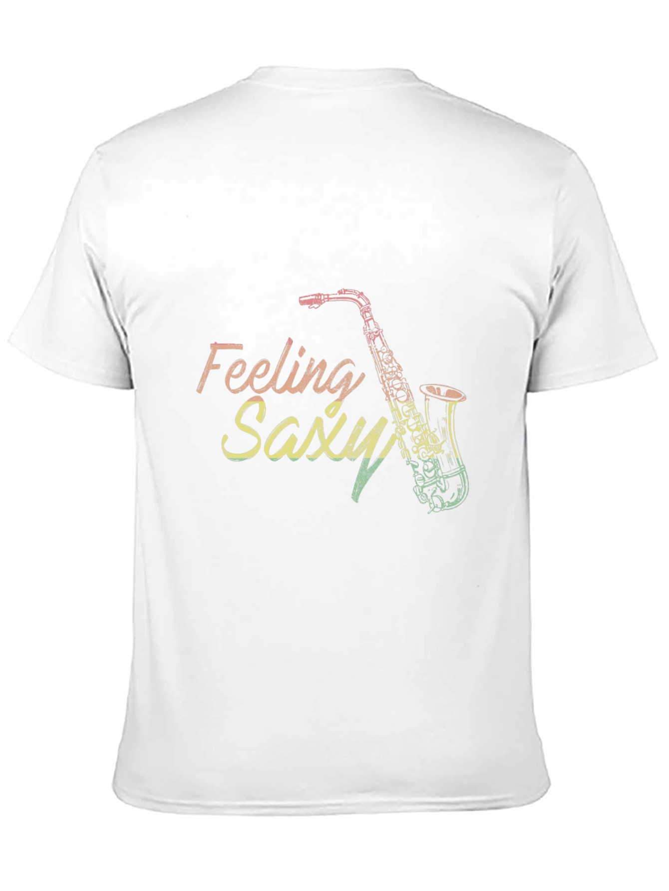 Feeling Saxy Black T-Shirt