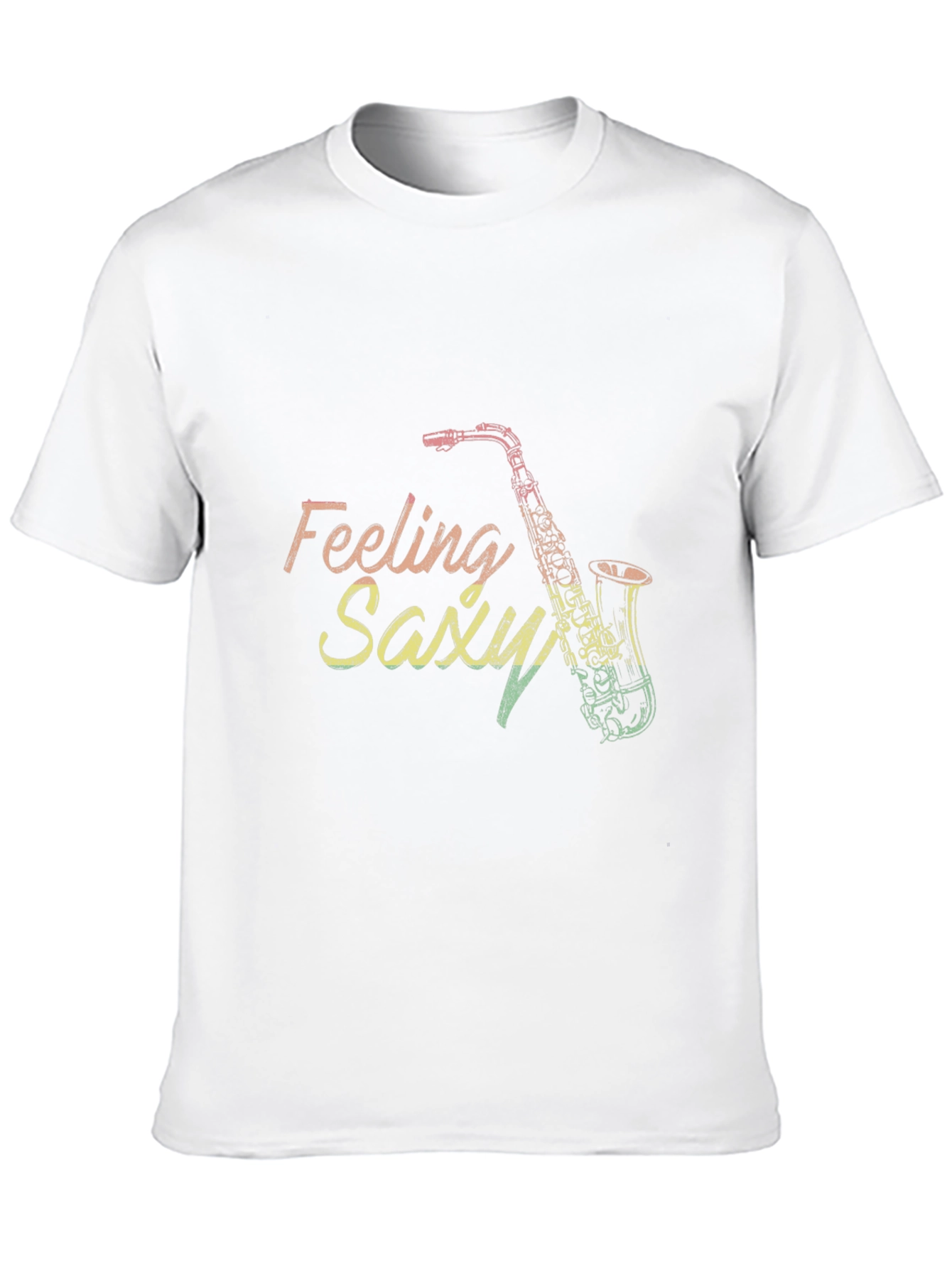 Feeling Saxy Black T-Shirt