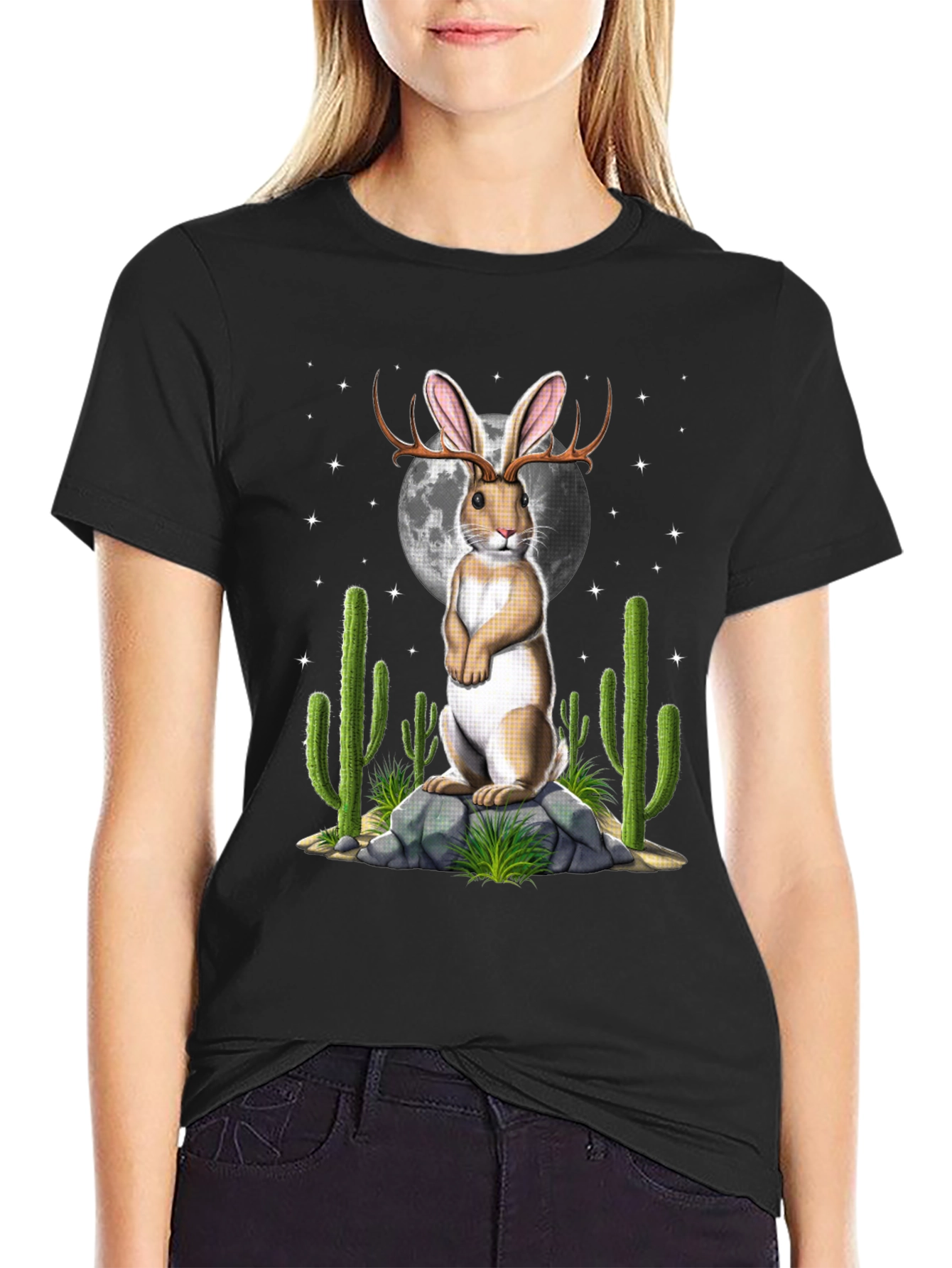 Jackalope T-Shirt - Desert Creature
