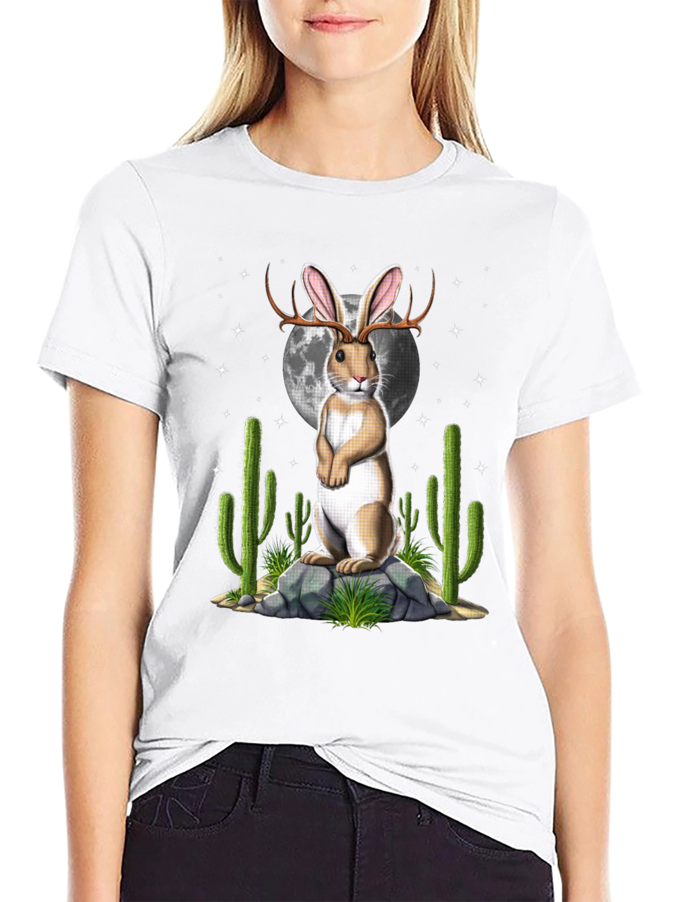 Jackalope T-Shirt - Desert Creature