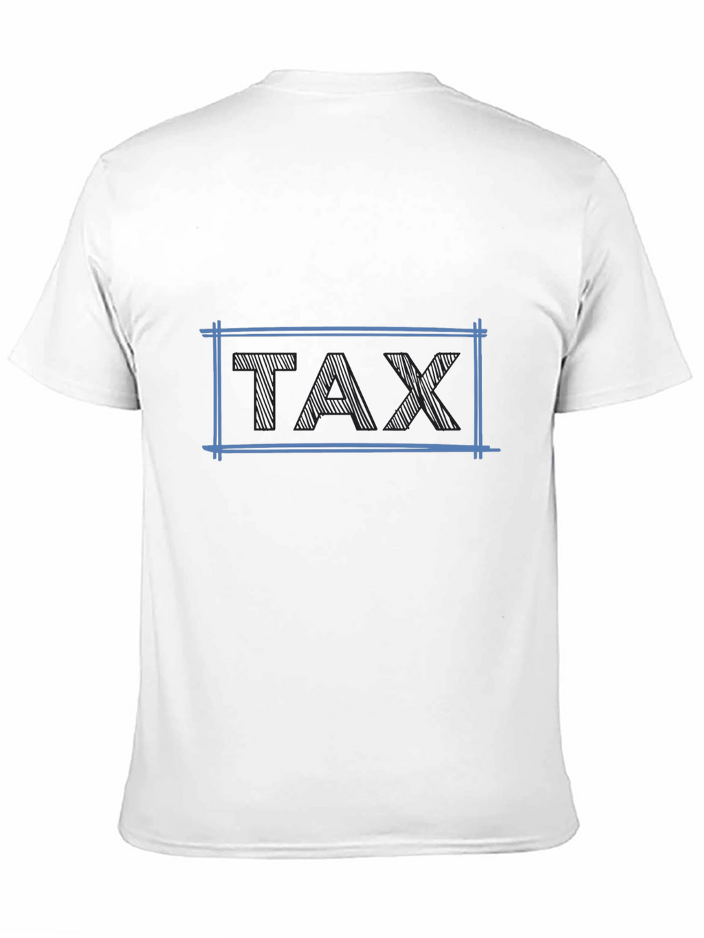 Tax Graphic T-Shirt - Black