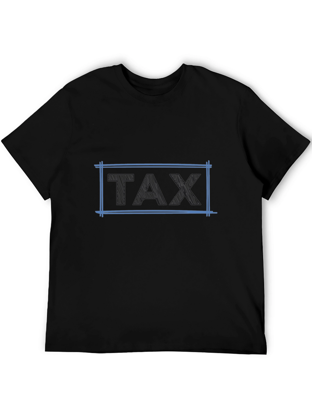 Tax Graphic T-Shirt - Black