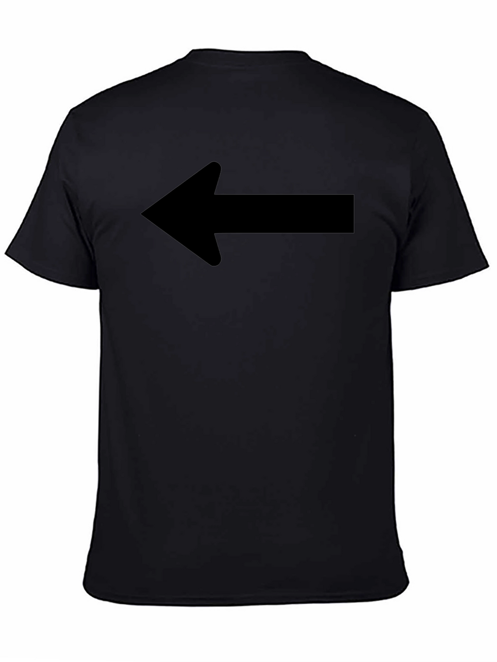 Left Arrow T-Shirt - Casual Cotton Tee