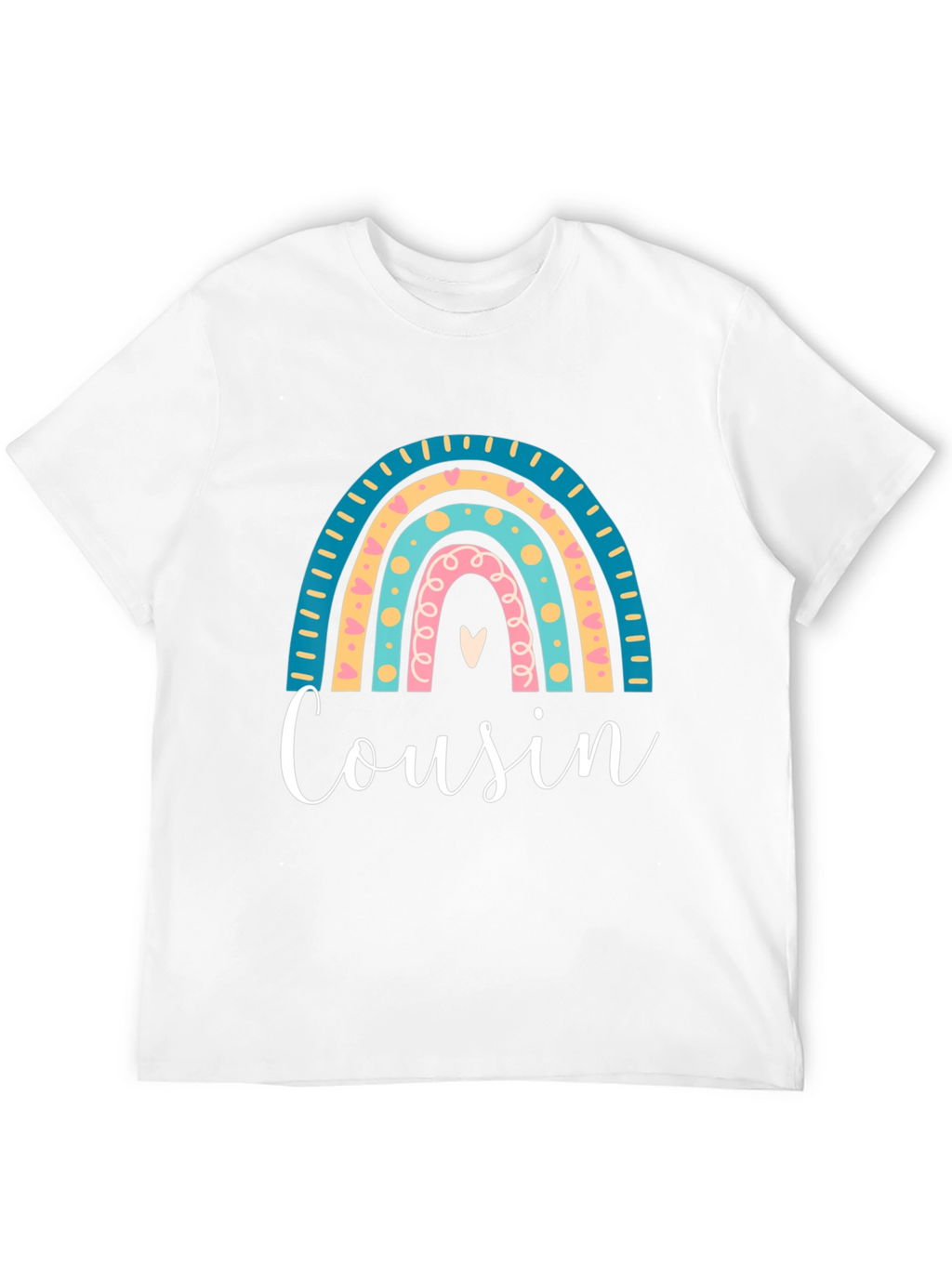 Cousin Rainbow Graphic Tee