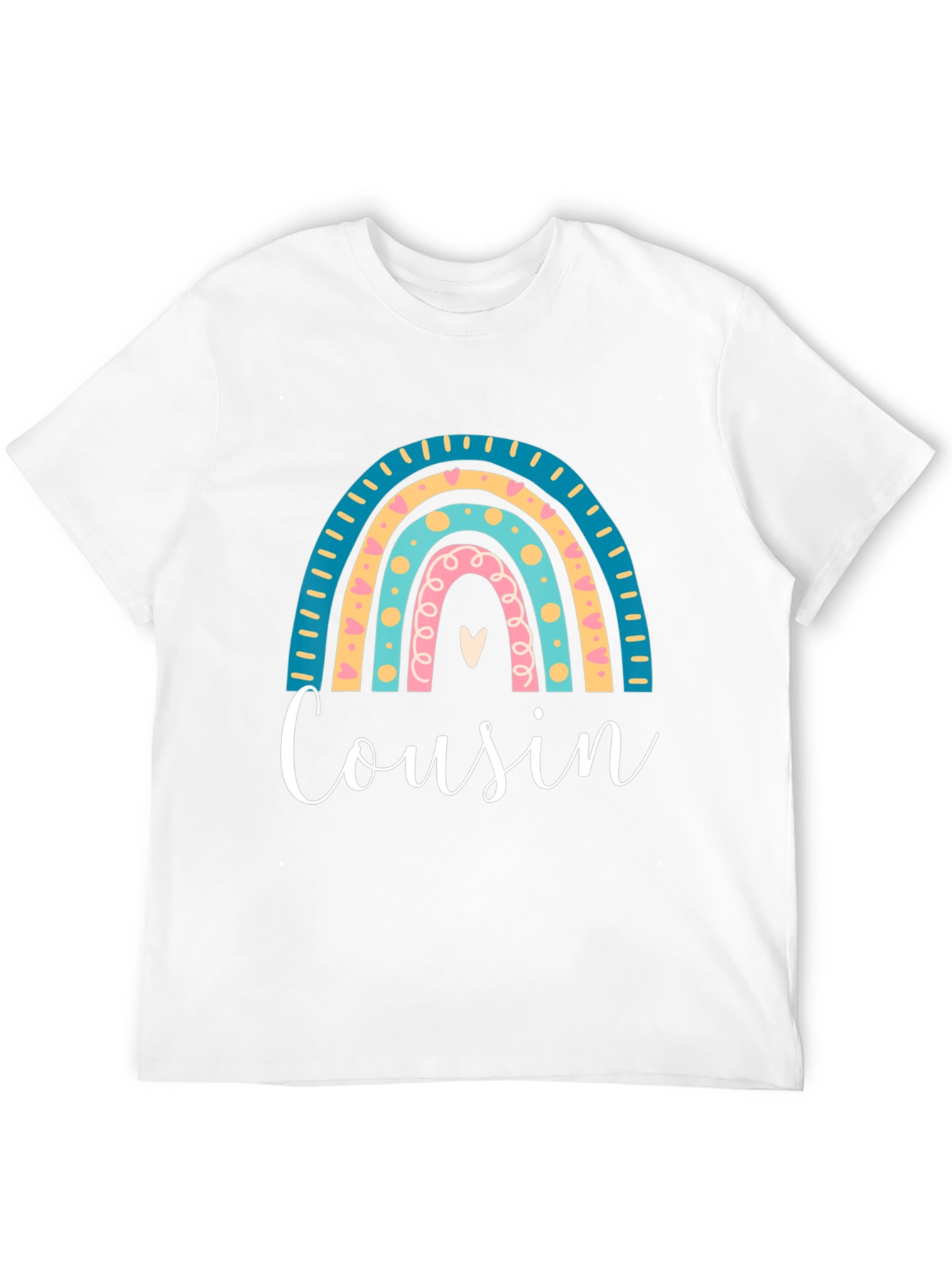 Cousin Rainbow Graphic Tee