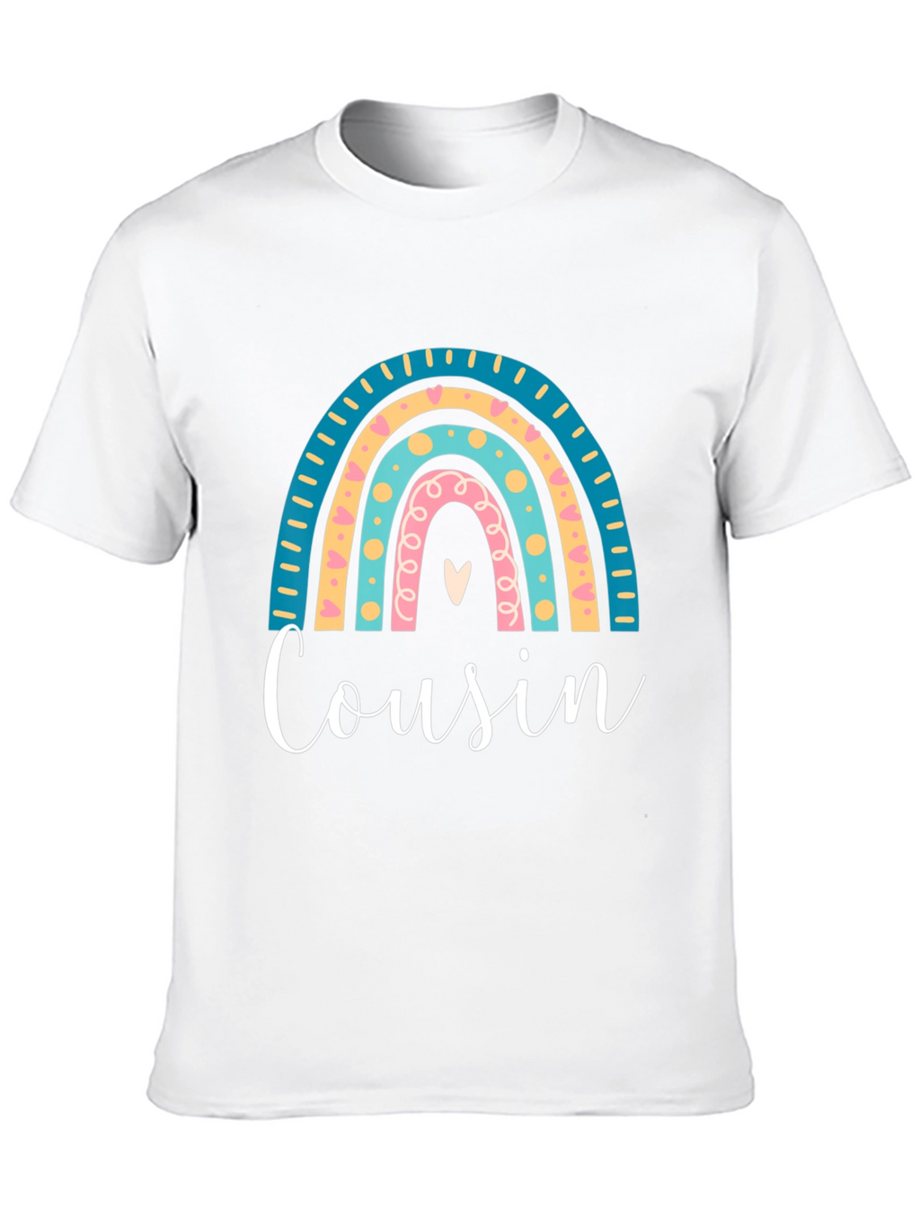 Cousin Rainbow Graphic Tee
