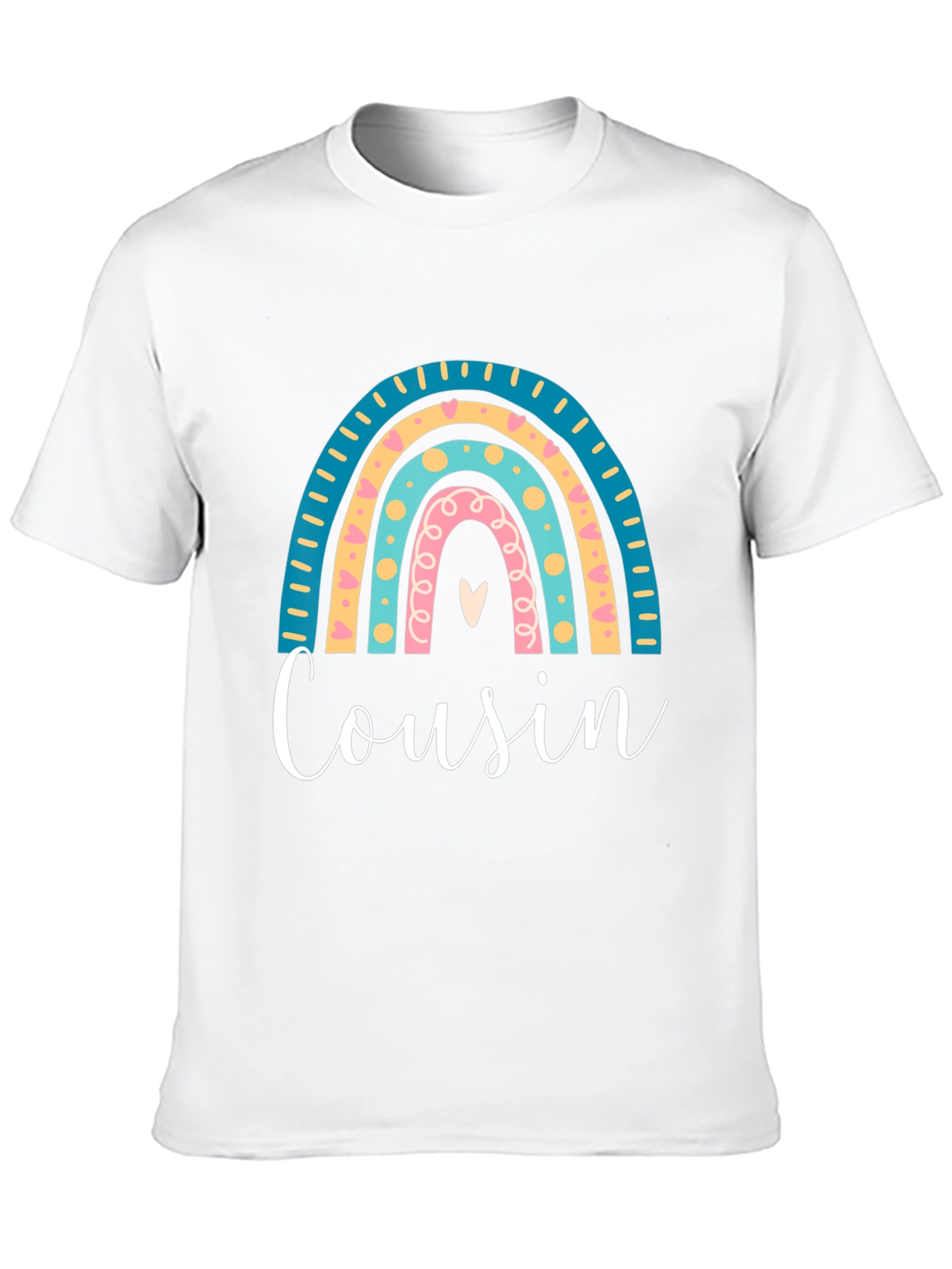 Cousin Rainbow Graphic Tee