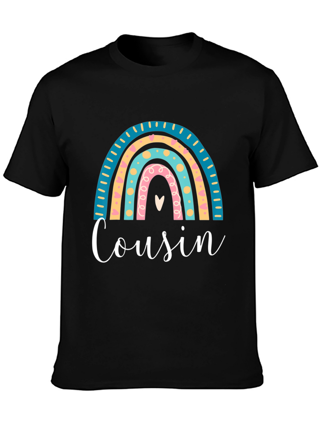 Cousin Rainbow Graphic Tee