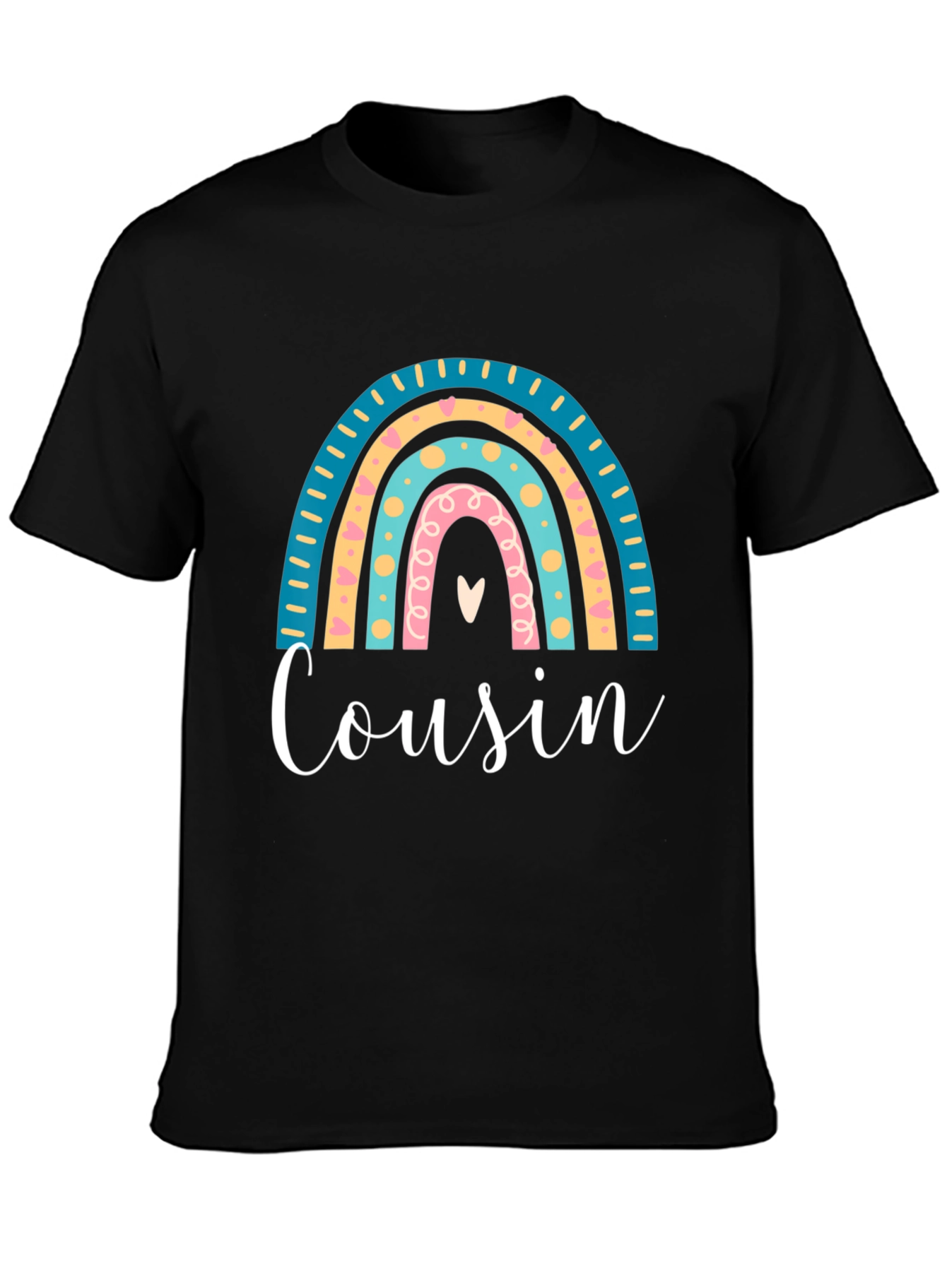Cousin Rainbow Graphic Tee