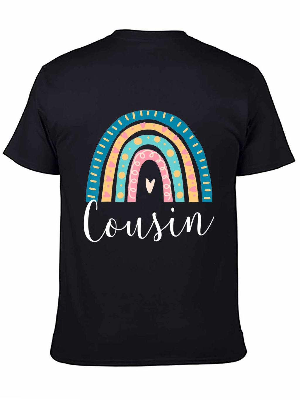 Cousin Rainbow Graphic Tee