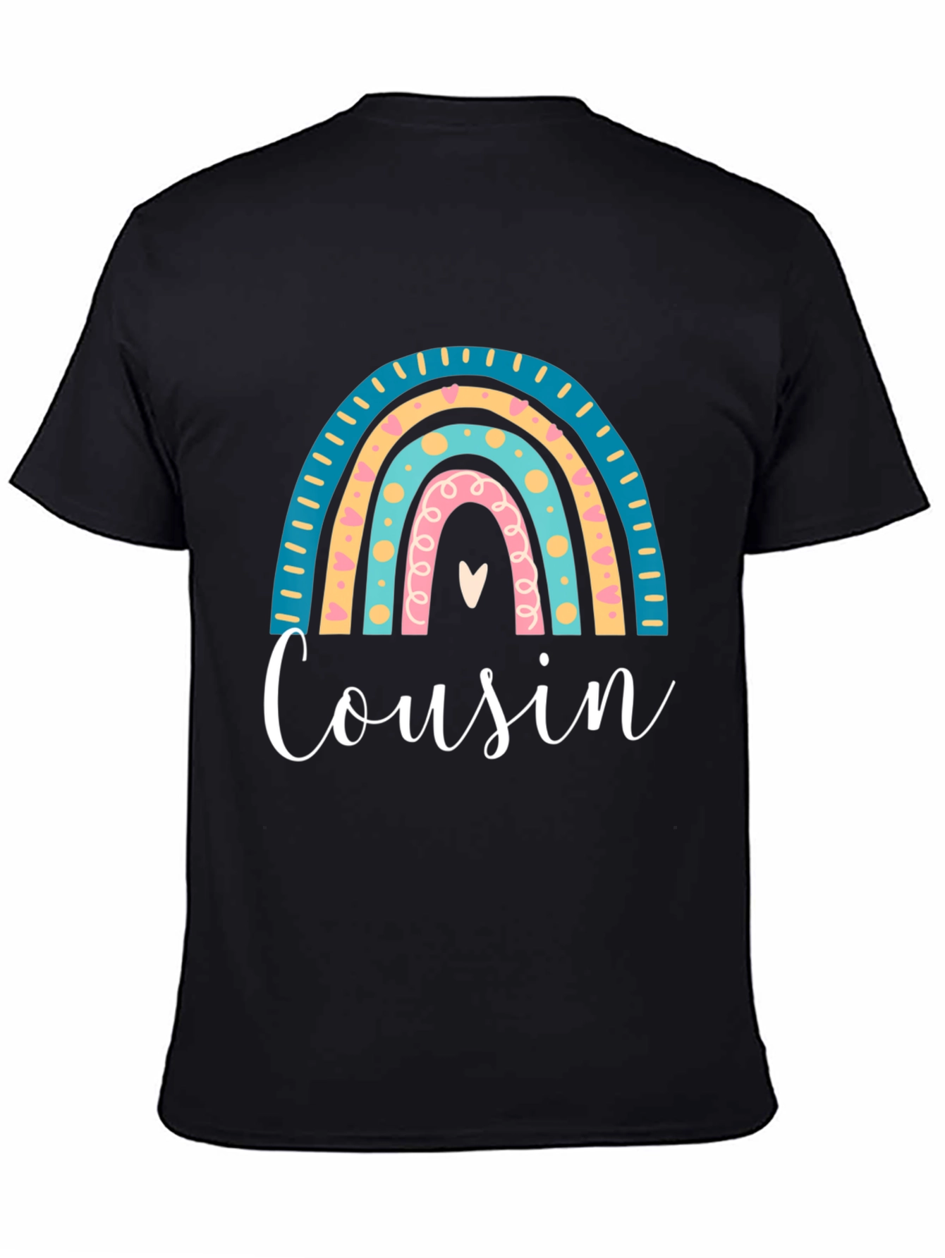 Cousin Rainbow Graphic Tee