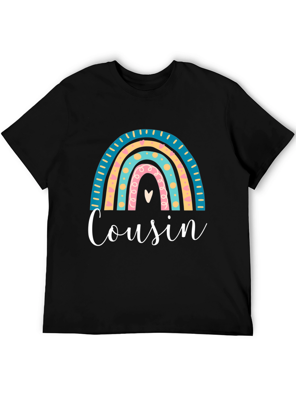 Cousin Rainbow Graphic Tee