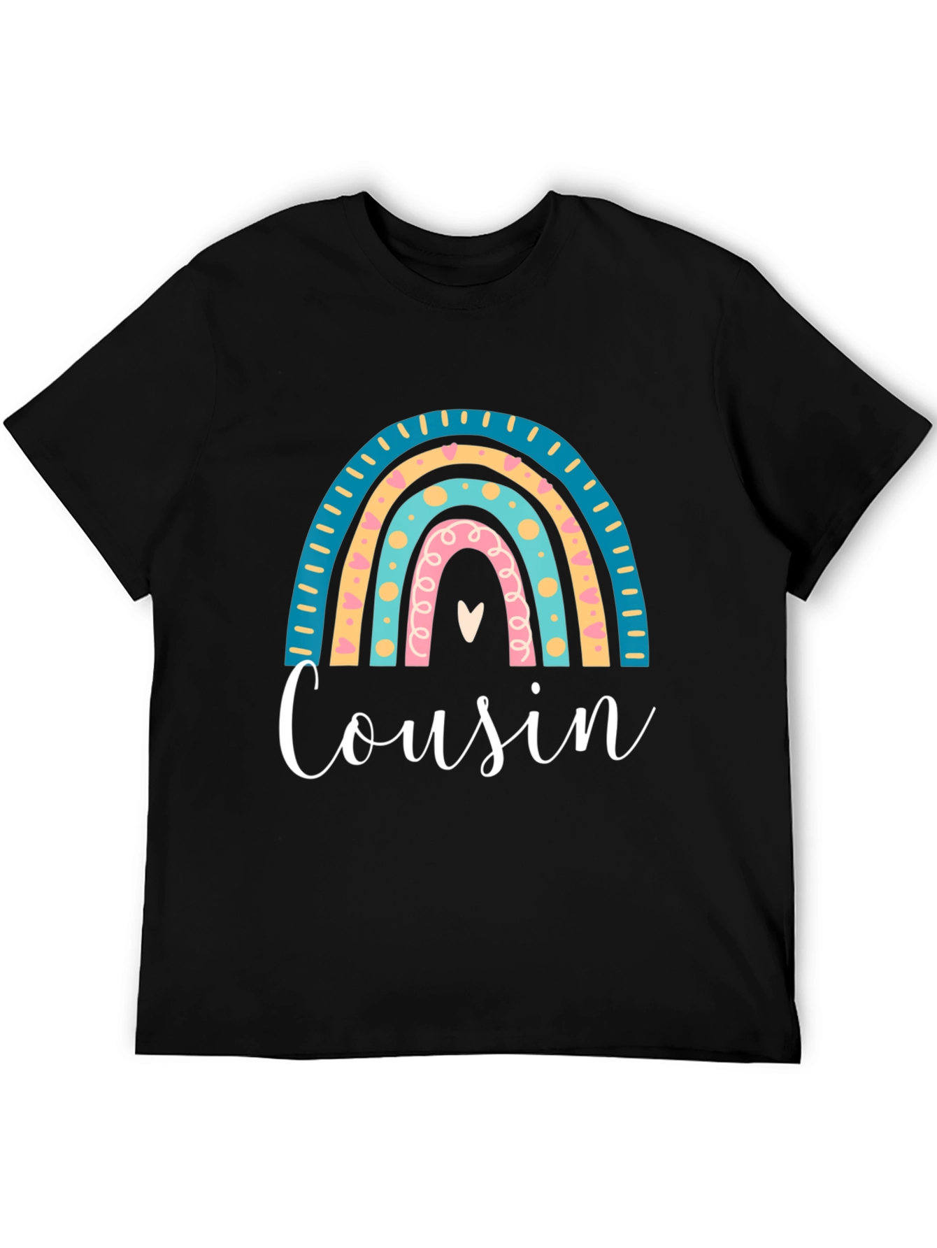 Cousin Rainbow Graphic Tee