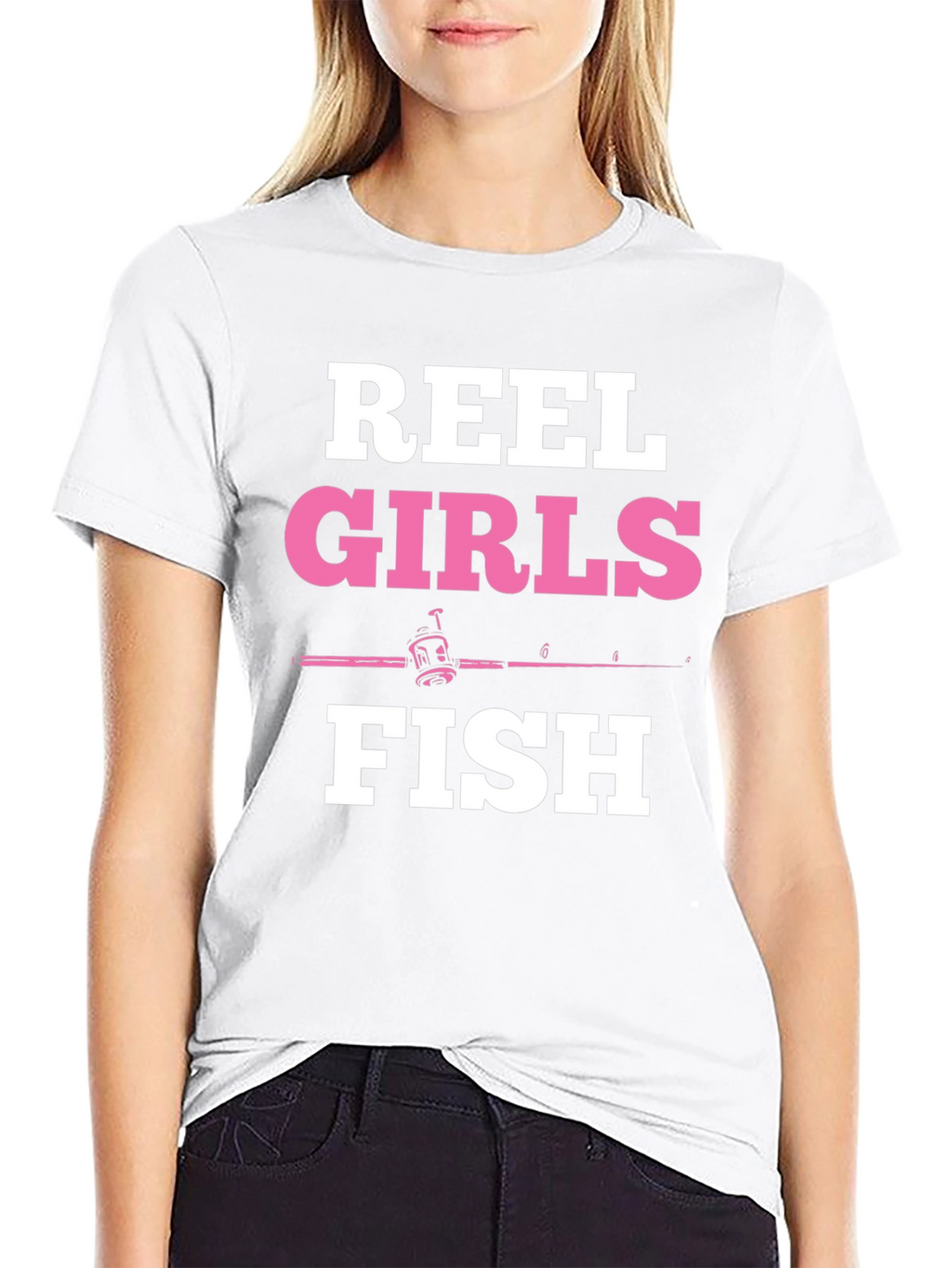 Reel Girls Fish Graphic T-Shirt