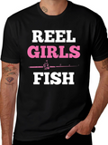Reel Girls Fish Graphic T-Shirt