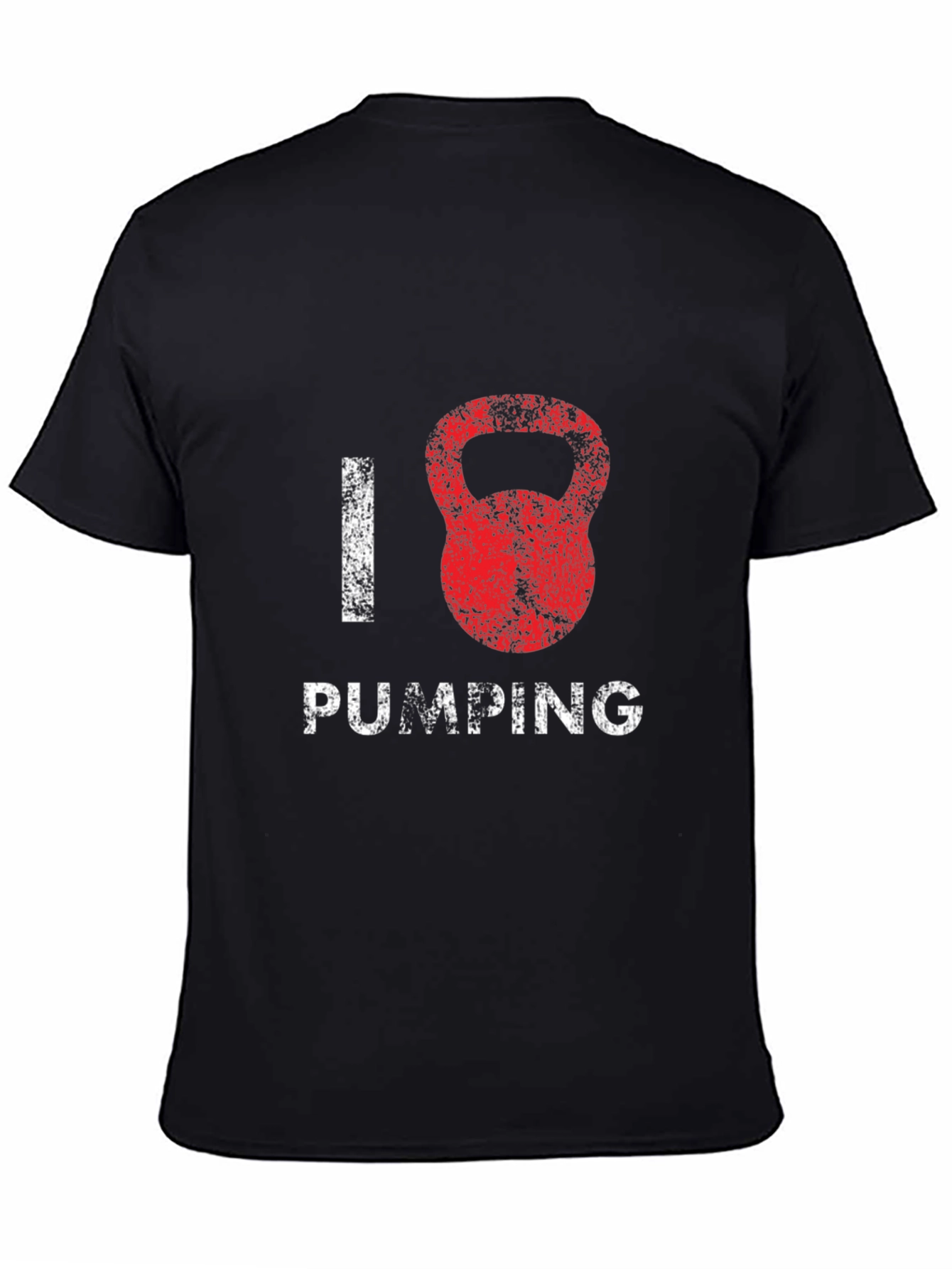 I Kettlebell Pumping Black T-Shirt
