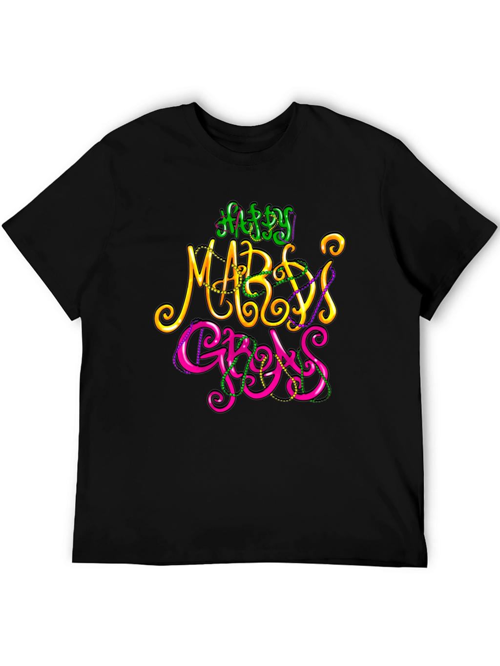 Mardi Gras T-Shirt - Happy Mardi Gras