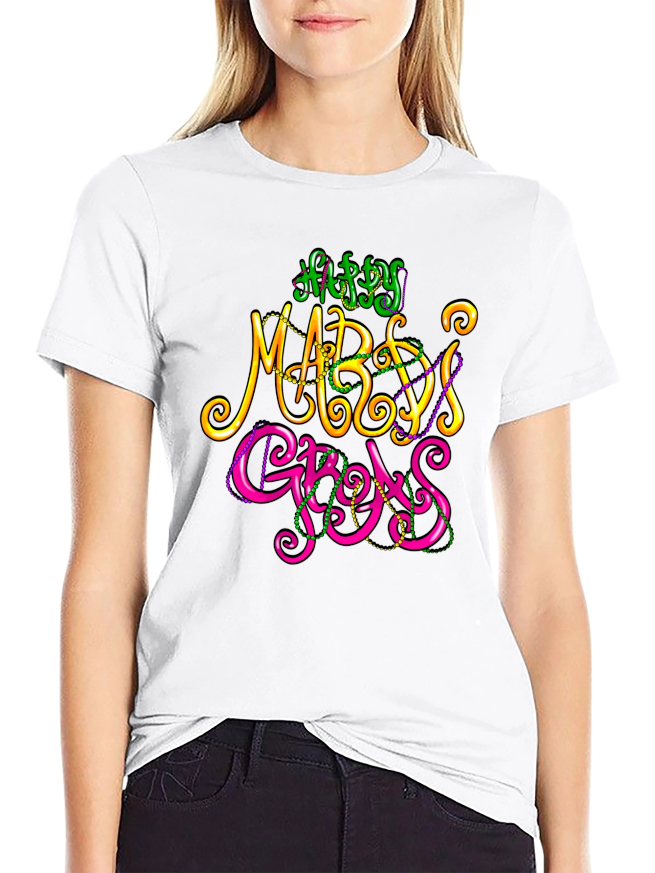 Mardi Gras T-Shirt - Happy Mardi Gras