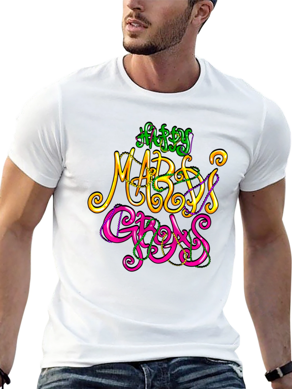 Mardi Gras T-Shirt - Happy Mardi Gras
