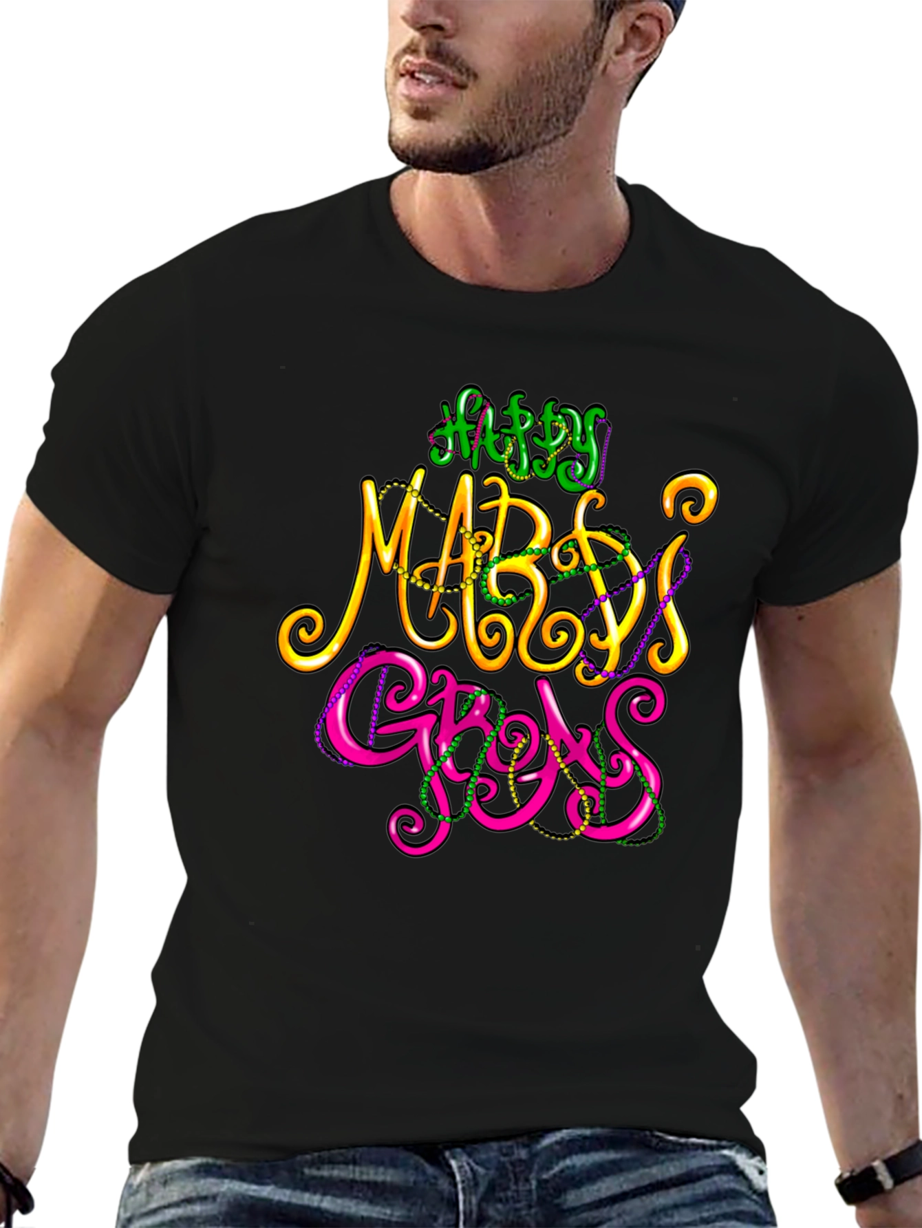 Mardi Gras T-Shirt - Happy Mardi Gras
