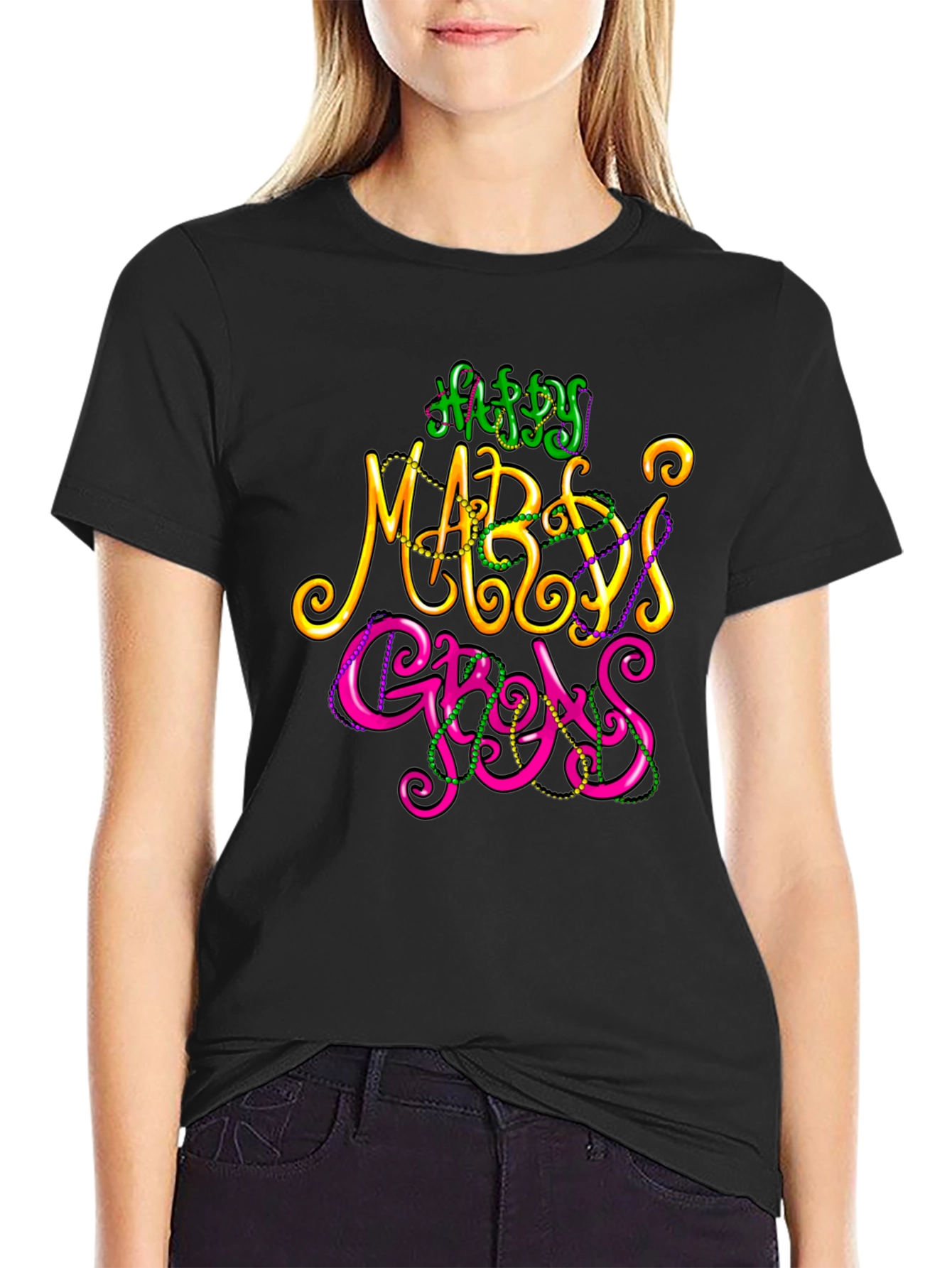 Mardi Gras T-Shirt - Happy Mardi Gras
