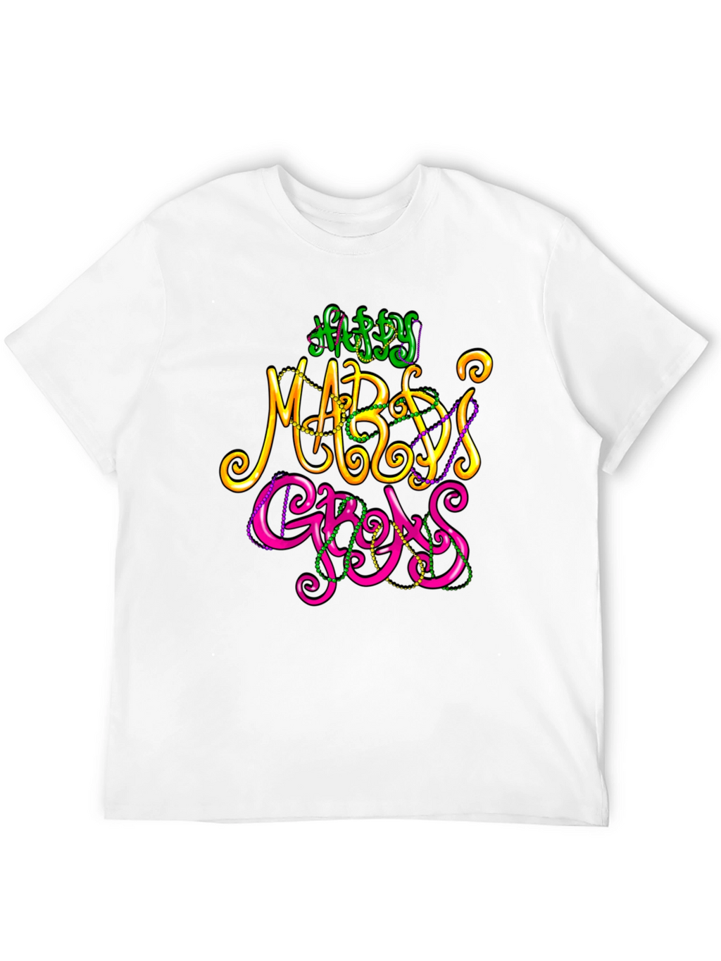 Mardi Gras T-Shirt - Happy Mardi Gras