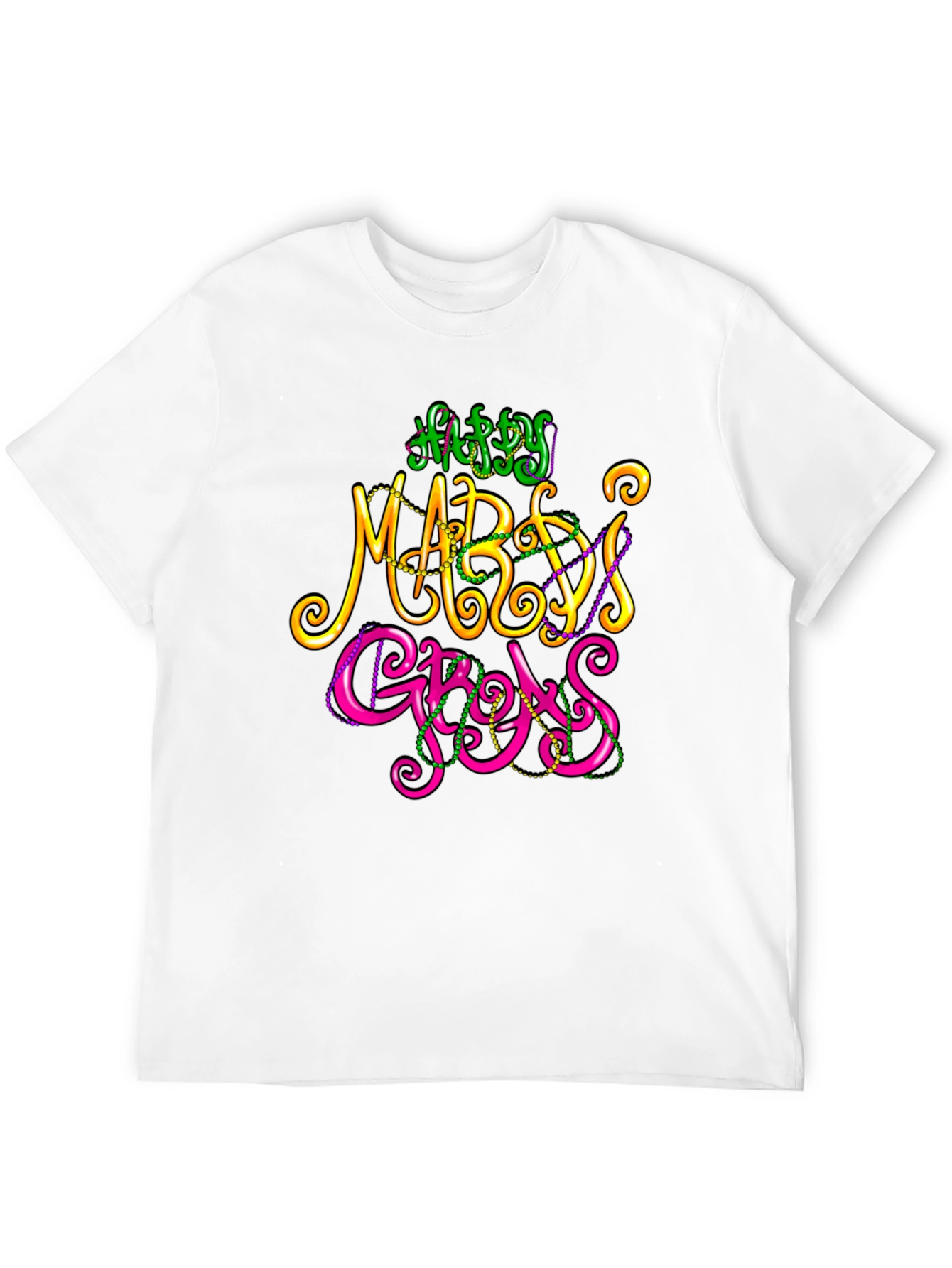 Mardi Gras T-Shirt - Happy Mardi Gras