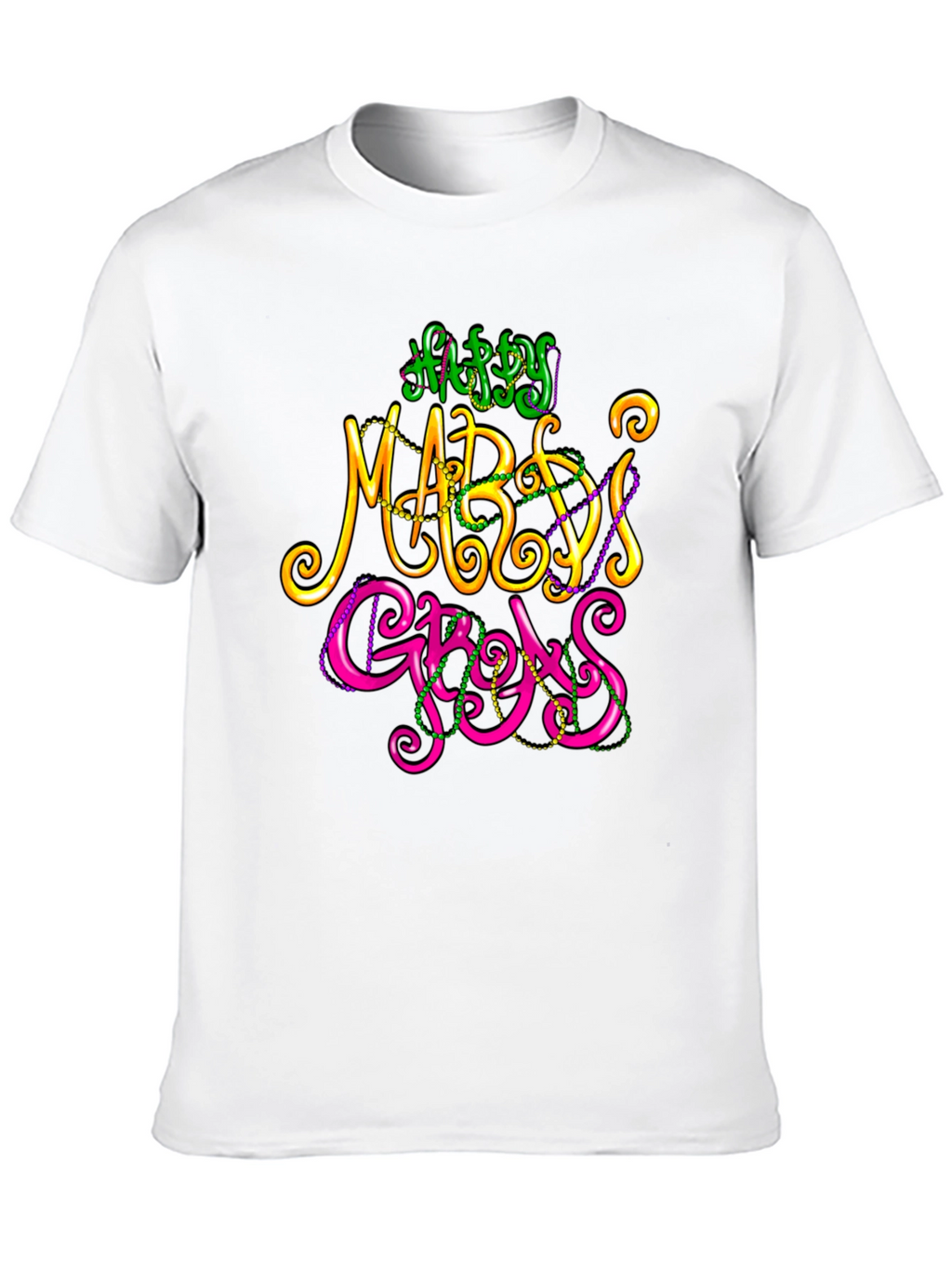 Mardi Gras T-Shirt - Happy Mardi Gras