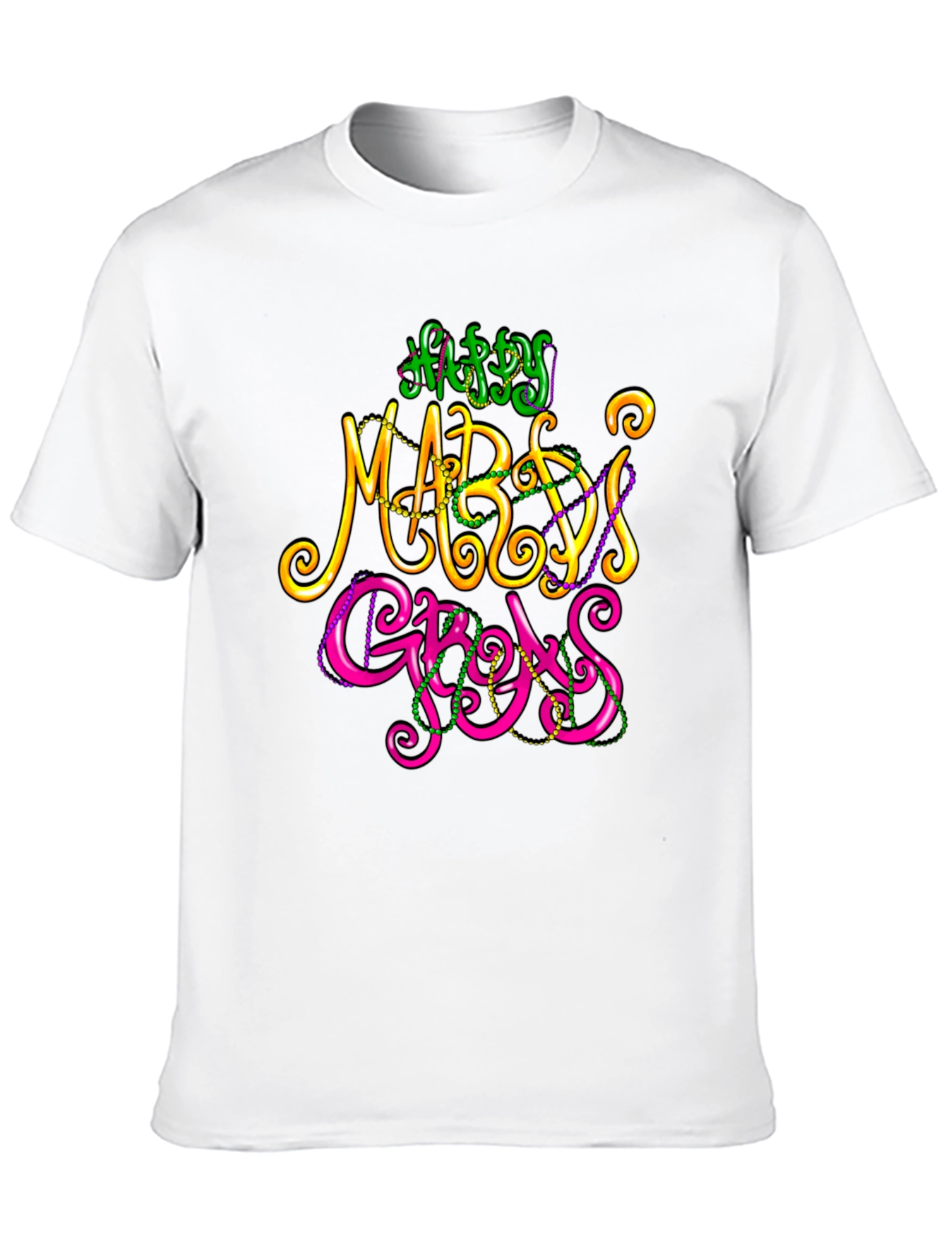 Mardi Gras T-Shirt - Happy Mardi Gras