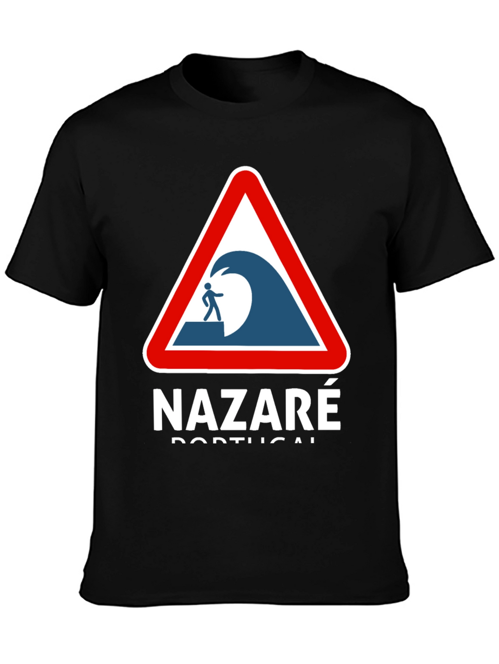 Nazaré Portugal Wave Warning T-Shirt